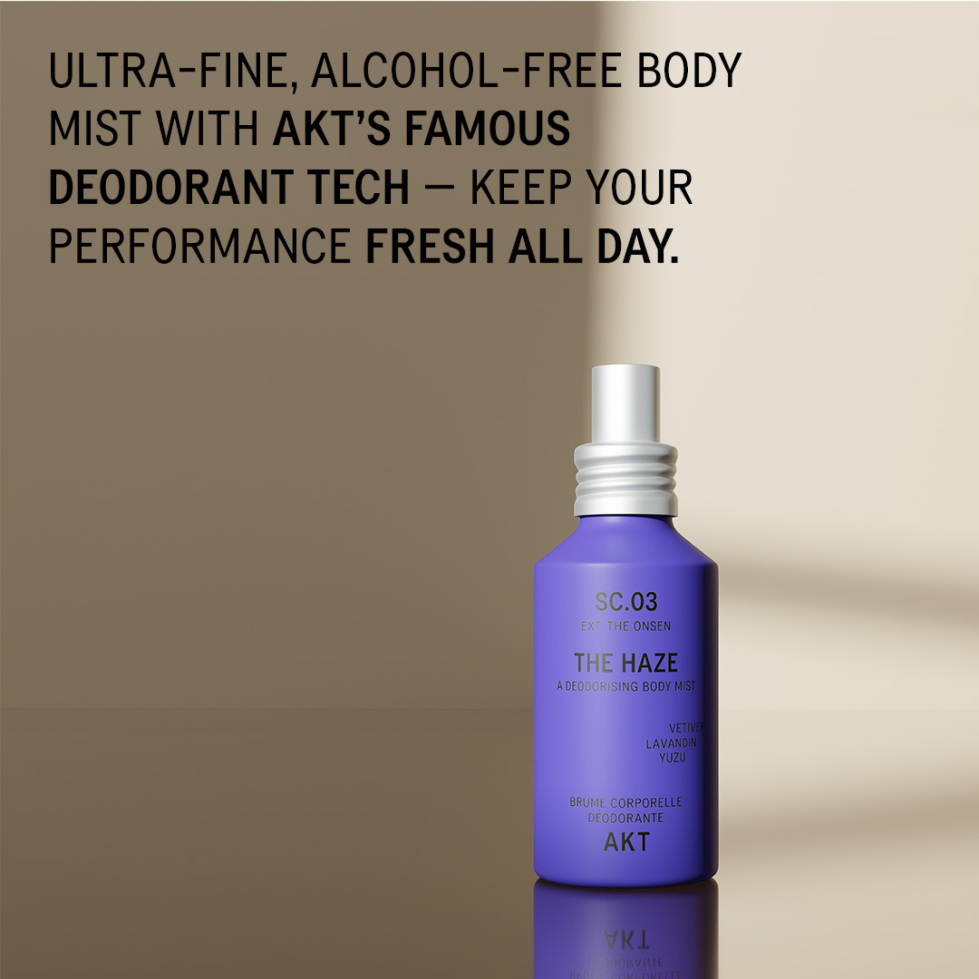 AKT London The Haze Body Deodorizing Mist - The Onsen Sc.03