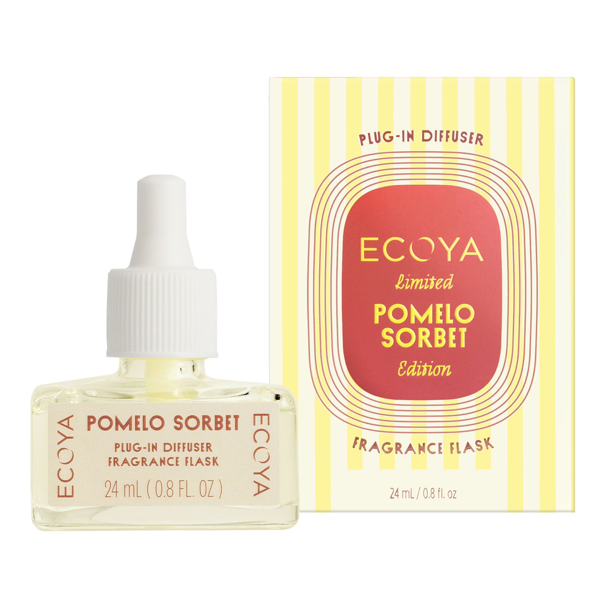 ECOYA Pomelo Sorbet Plug-In Fragrance Flask 24ml