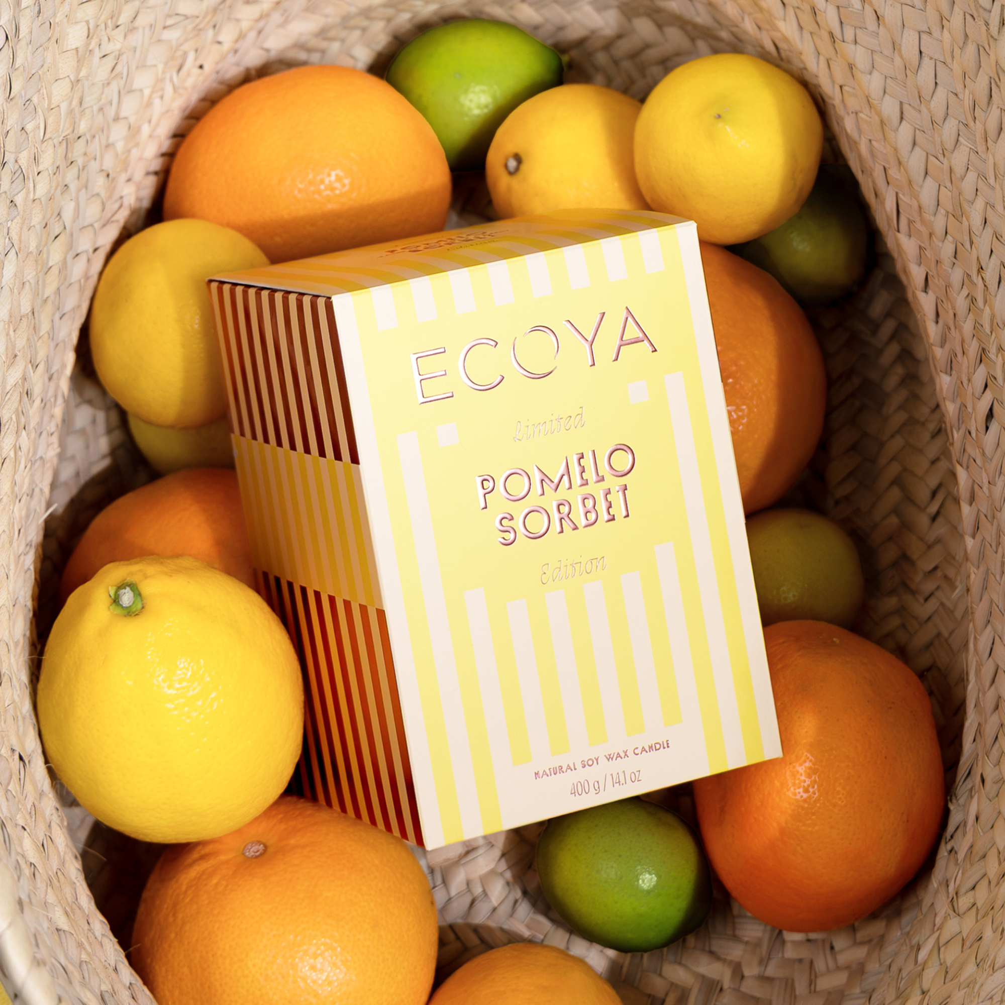 ECOYA Pomelo Sorbet Madison Candle 400g