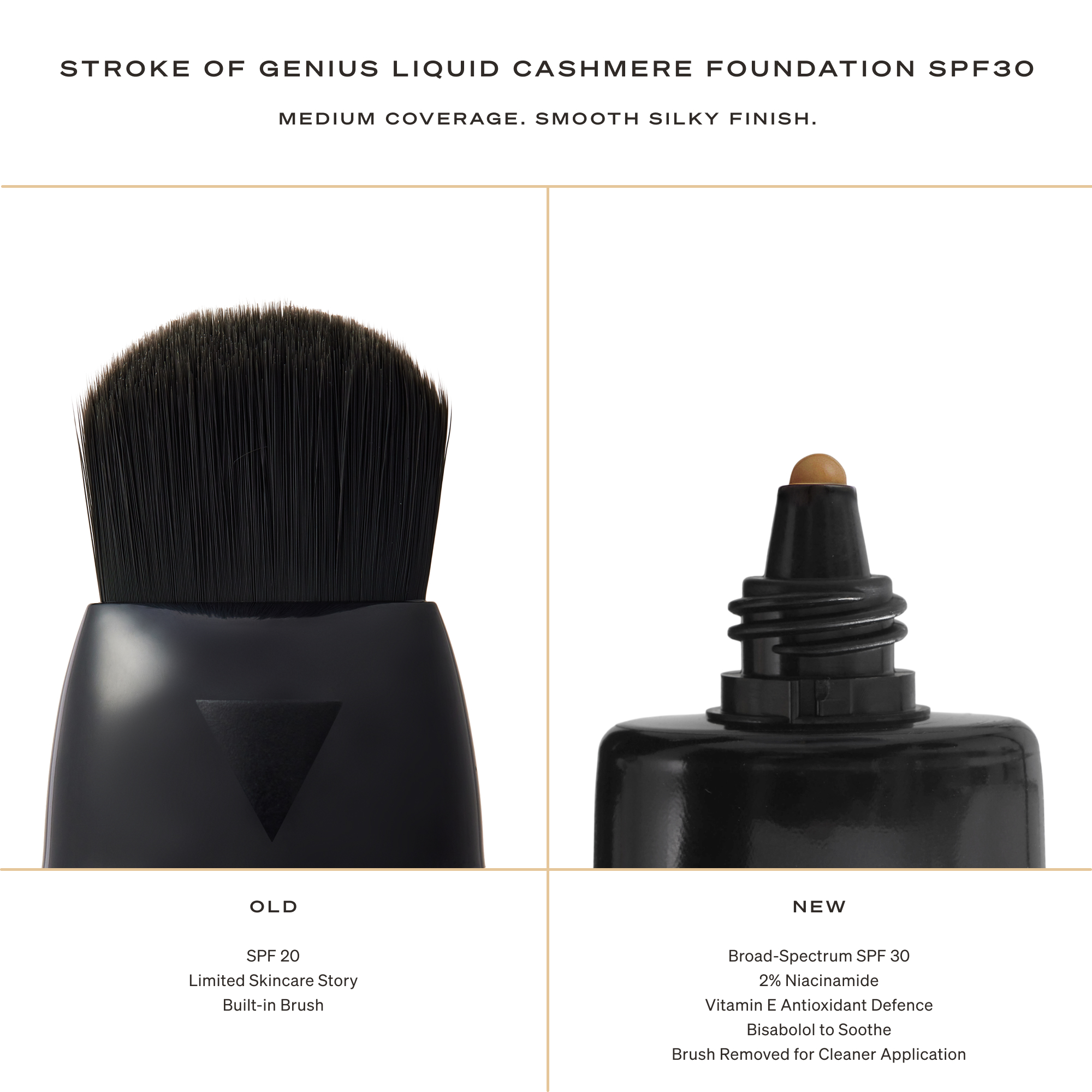 Napoleon Perdis Stroke Of Genius Liquid Cashmere Foundation Spf30