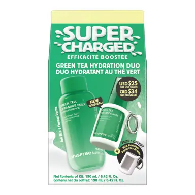 Innisfree Green Tea Ceramide Supercharged Set