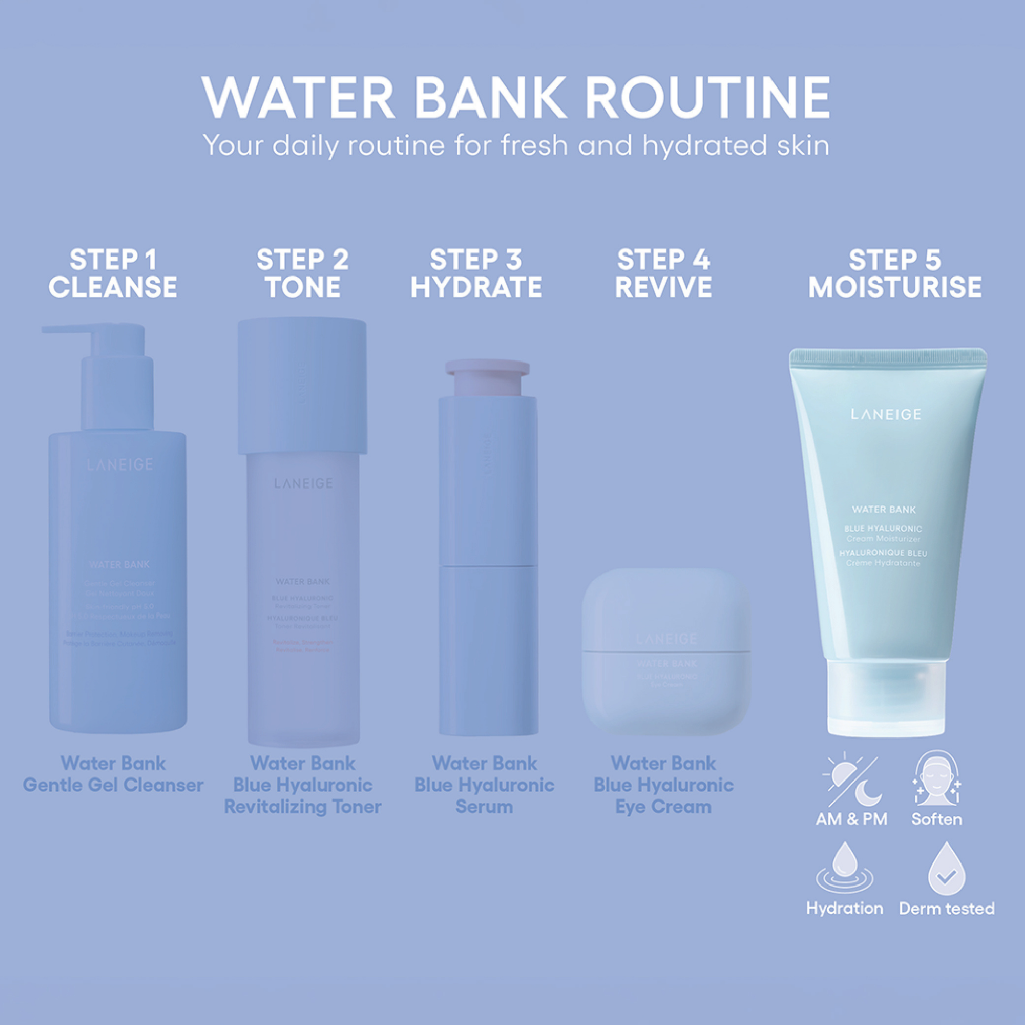 Laneige Water Bank Cream Jumbo 100ml
