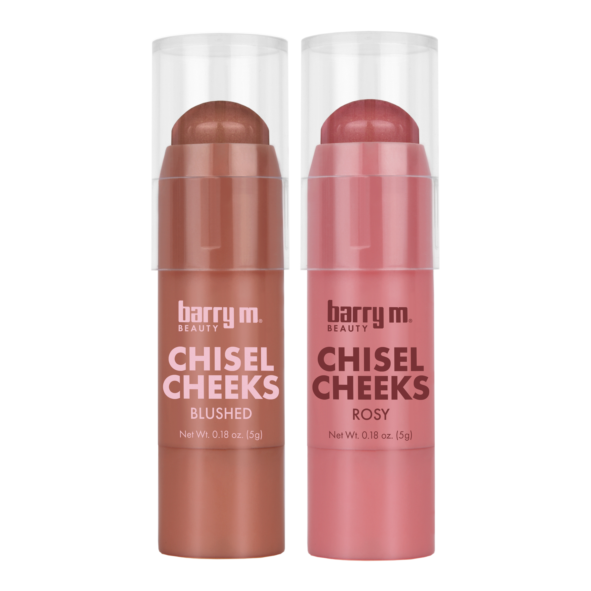 Barry M Chisel Cheeks Blush Cream Sticks 2 Piece Set