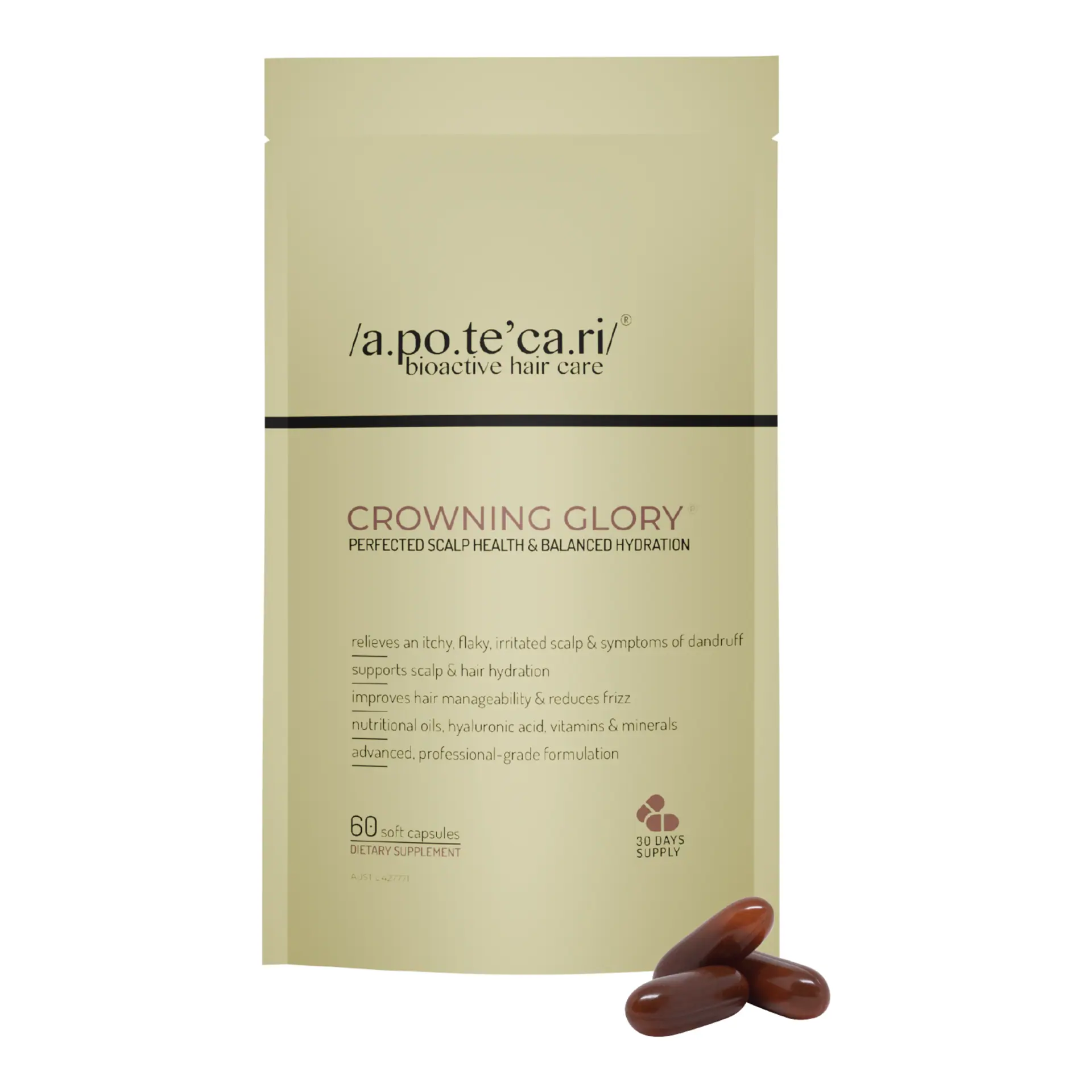 Apotecari Crowning Glory 30 Day Replenish Pack