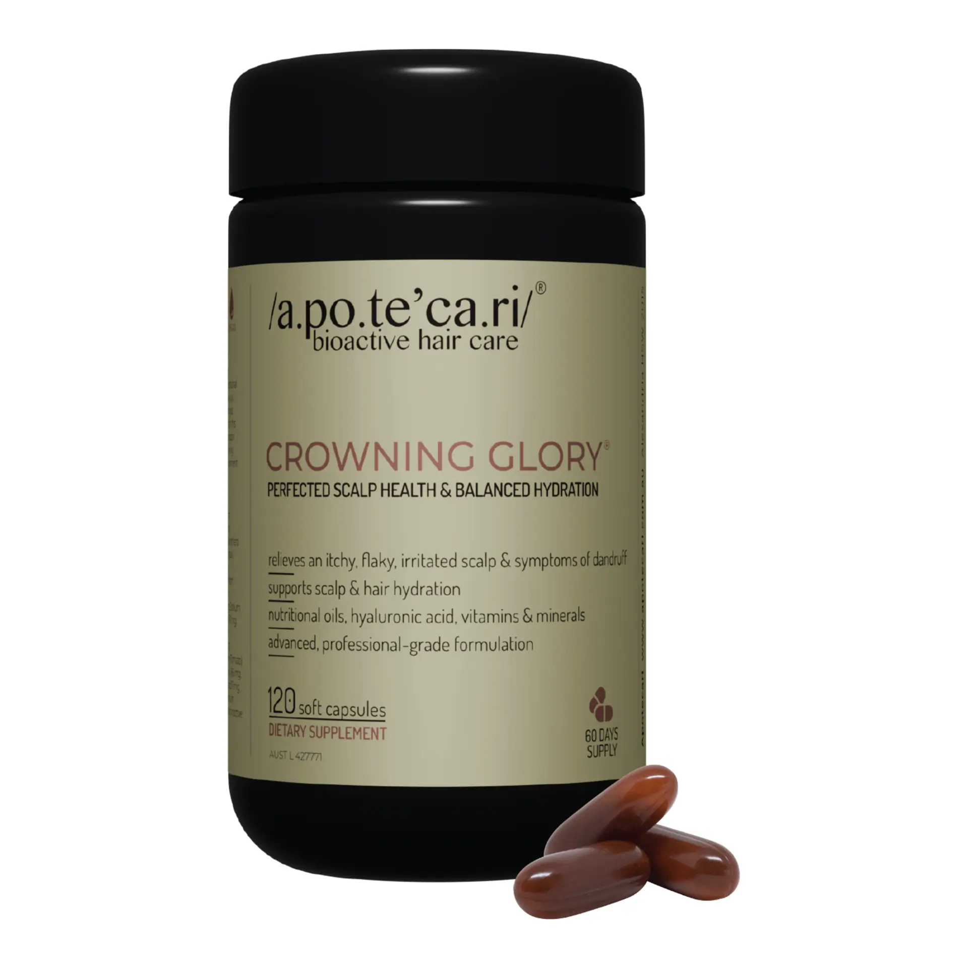 Apotecari Crowning Glory 60 Day Bottle
