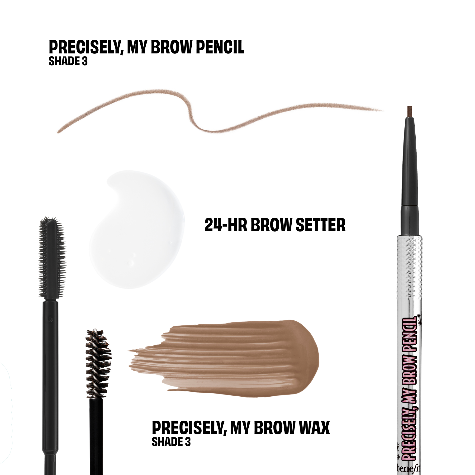 Benefit Cosmetics The Brow Booth Shade 3 Set