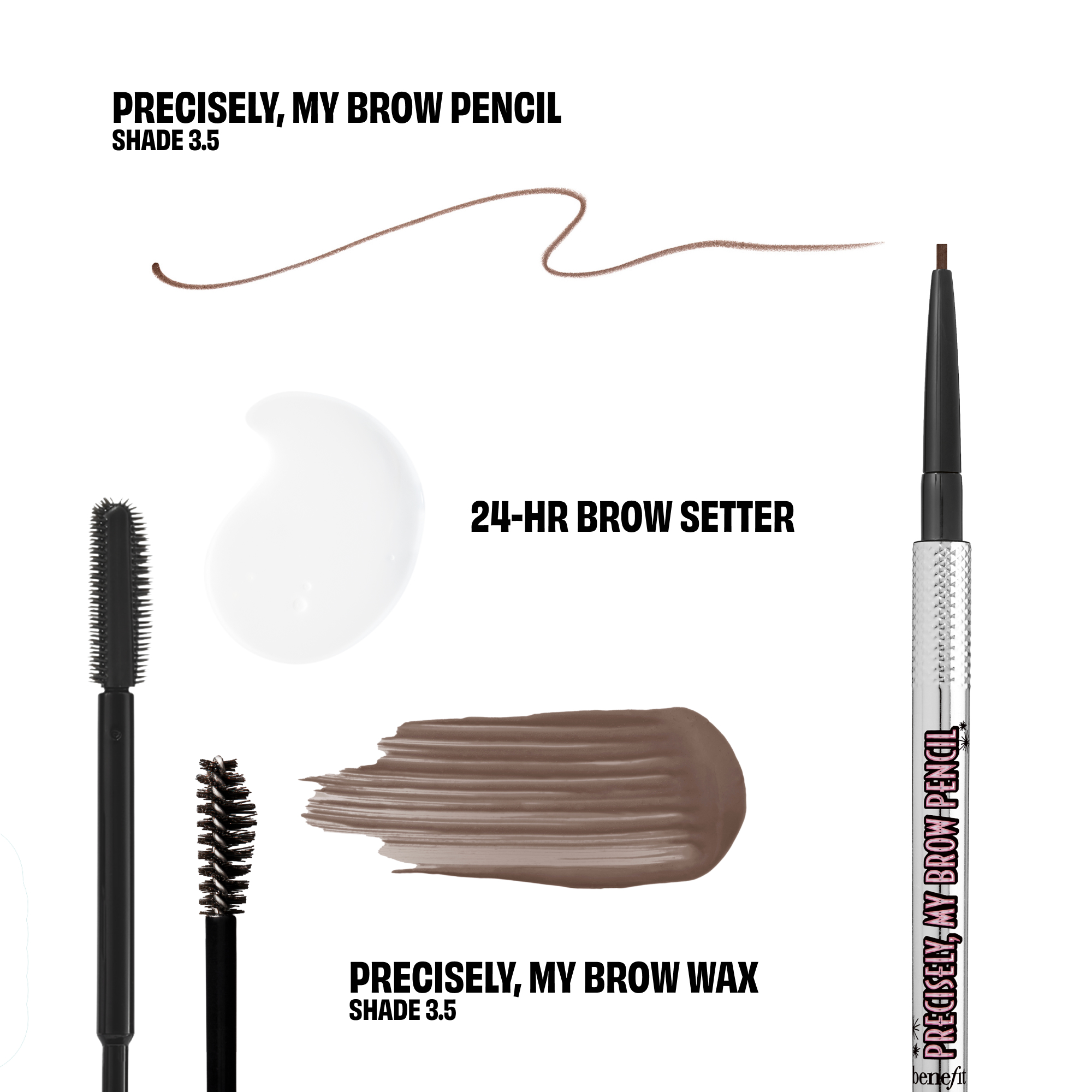 Benefit Cosmetics The Brow Booth Shade 3.5 Set