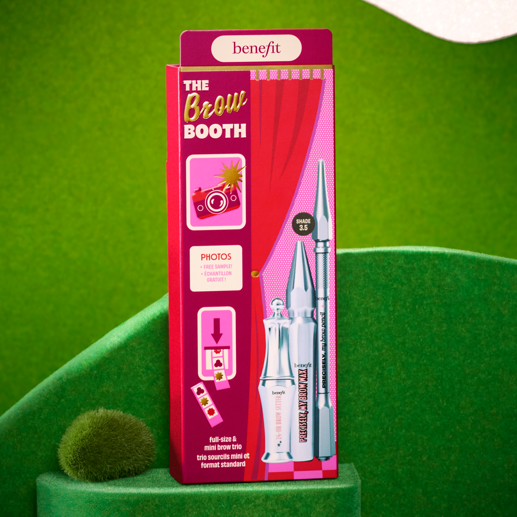 Benefit Cosmetics The Brow Booth Shade 3.5 Set