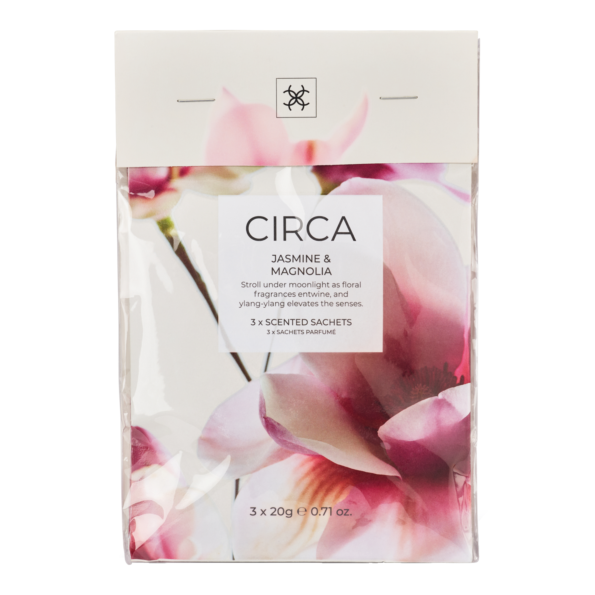 CIRCA Scented Sachet 3 x 20g - Jasmine & Magnolia