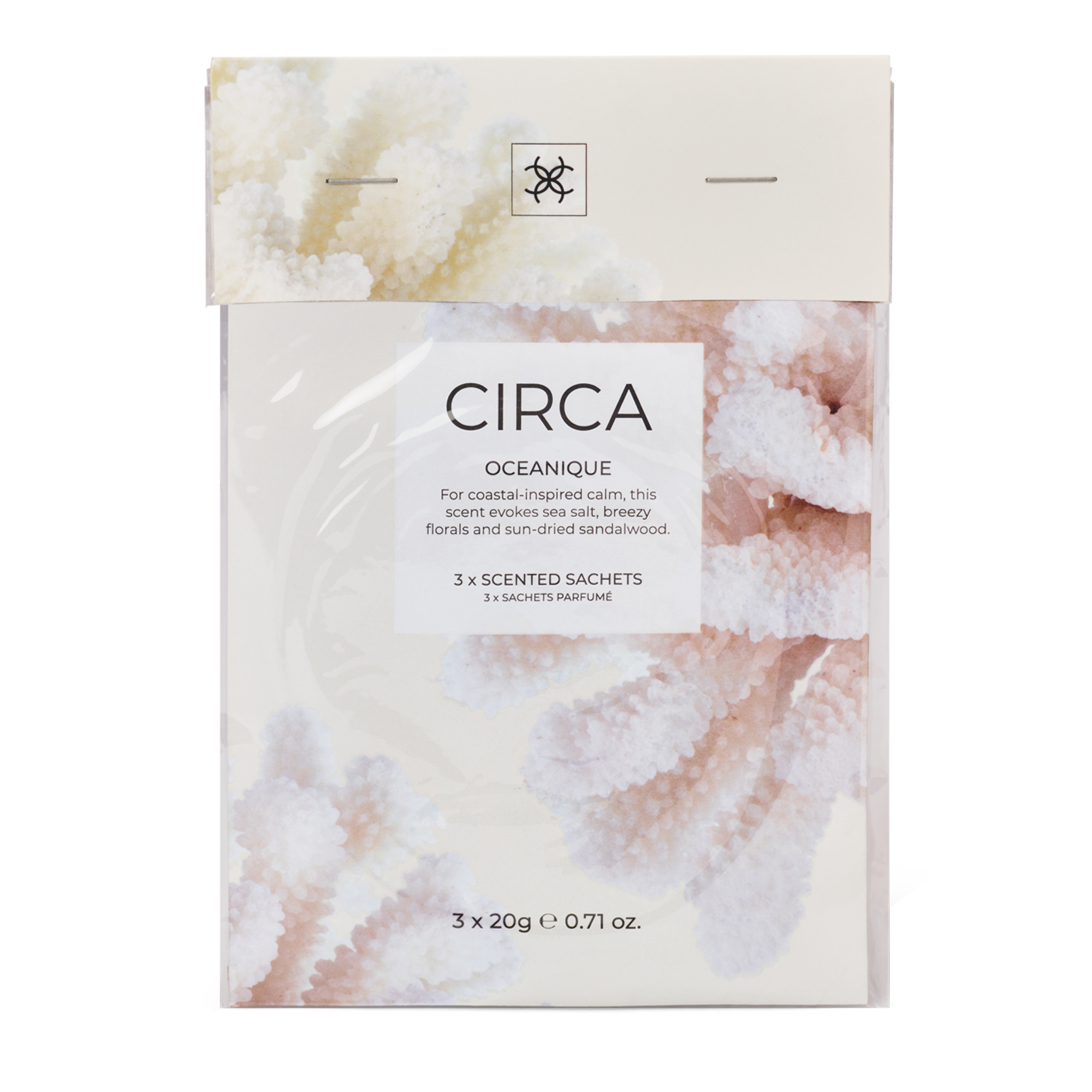 CIRCA Scented Sachet 3 x 20g - Oceanique