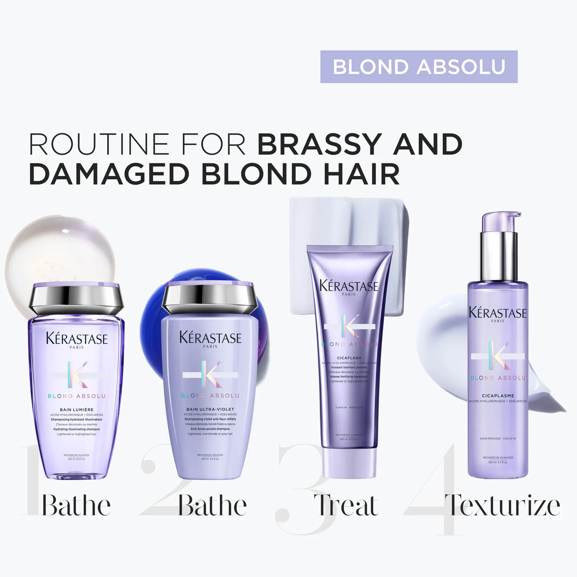 Kérastase Blond Absolu Ultra-Violet Shampoo 250 ml