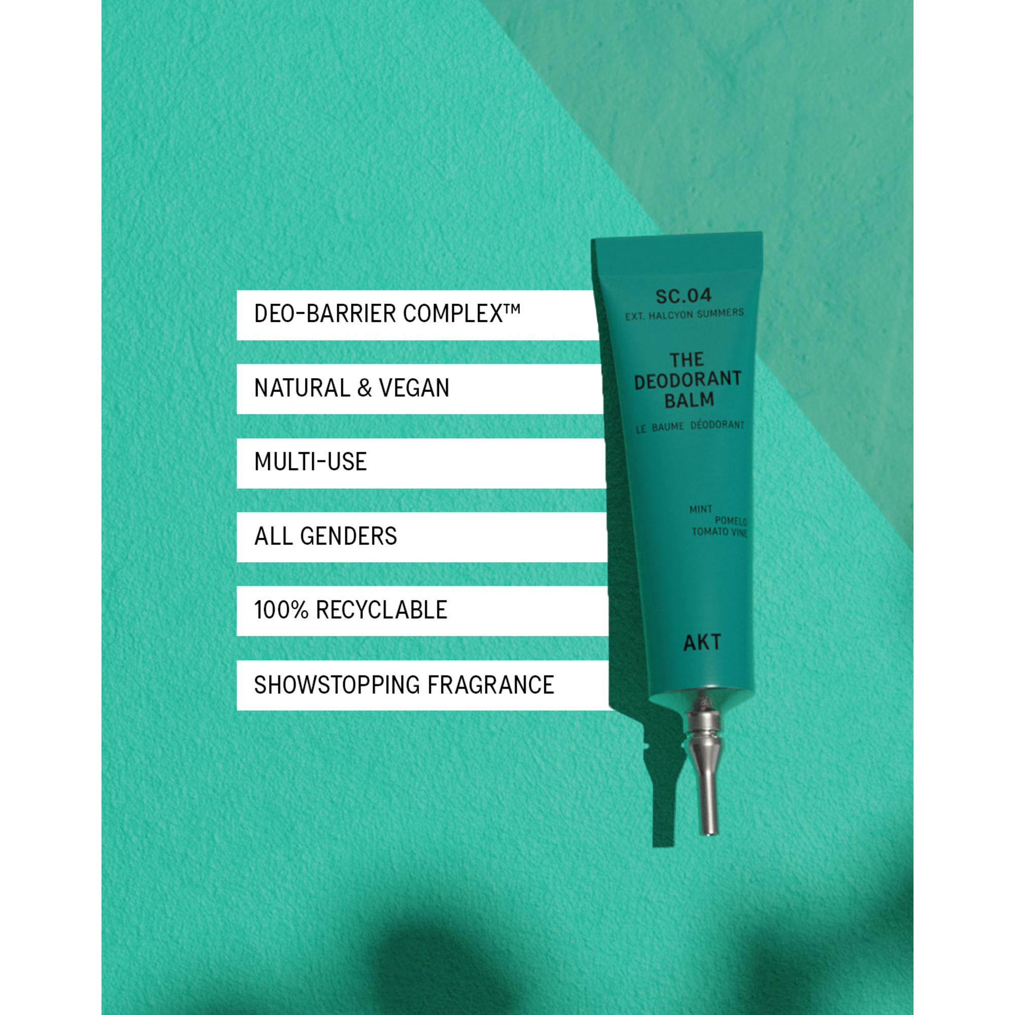 AKT London The Deodorant Balm - Halcyon Summers Sc.04 10ml