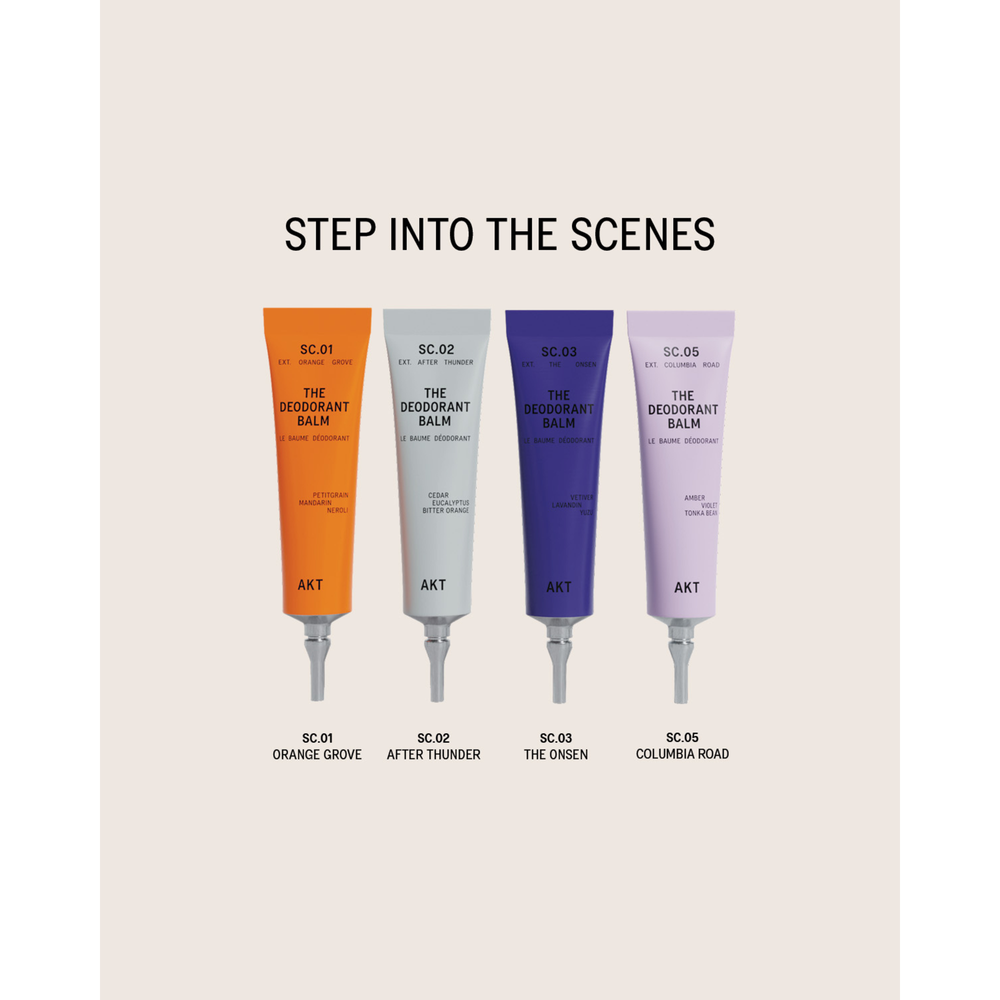 AKT London The Deodorant Balm - Halcyon Summers Sc.04 10ml