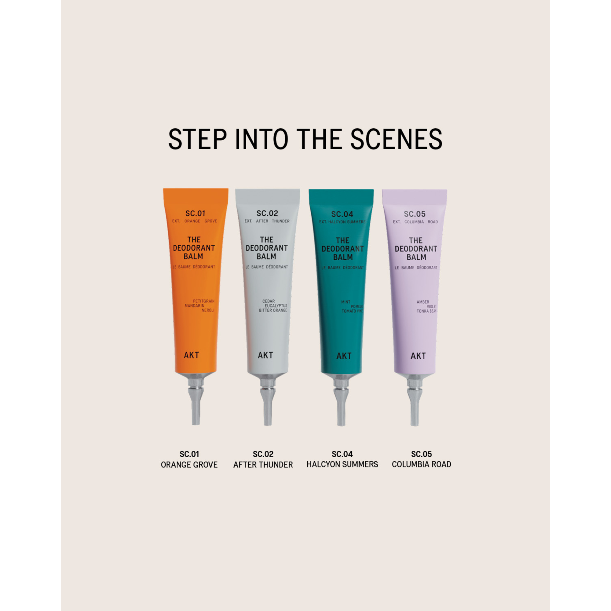AKT London The Deodorant Balm - The Onsen Sc.03 10ml