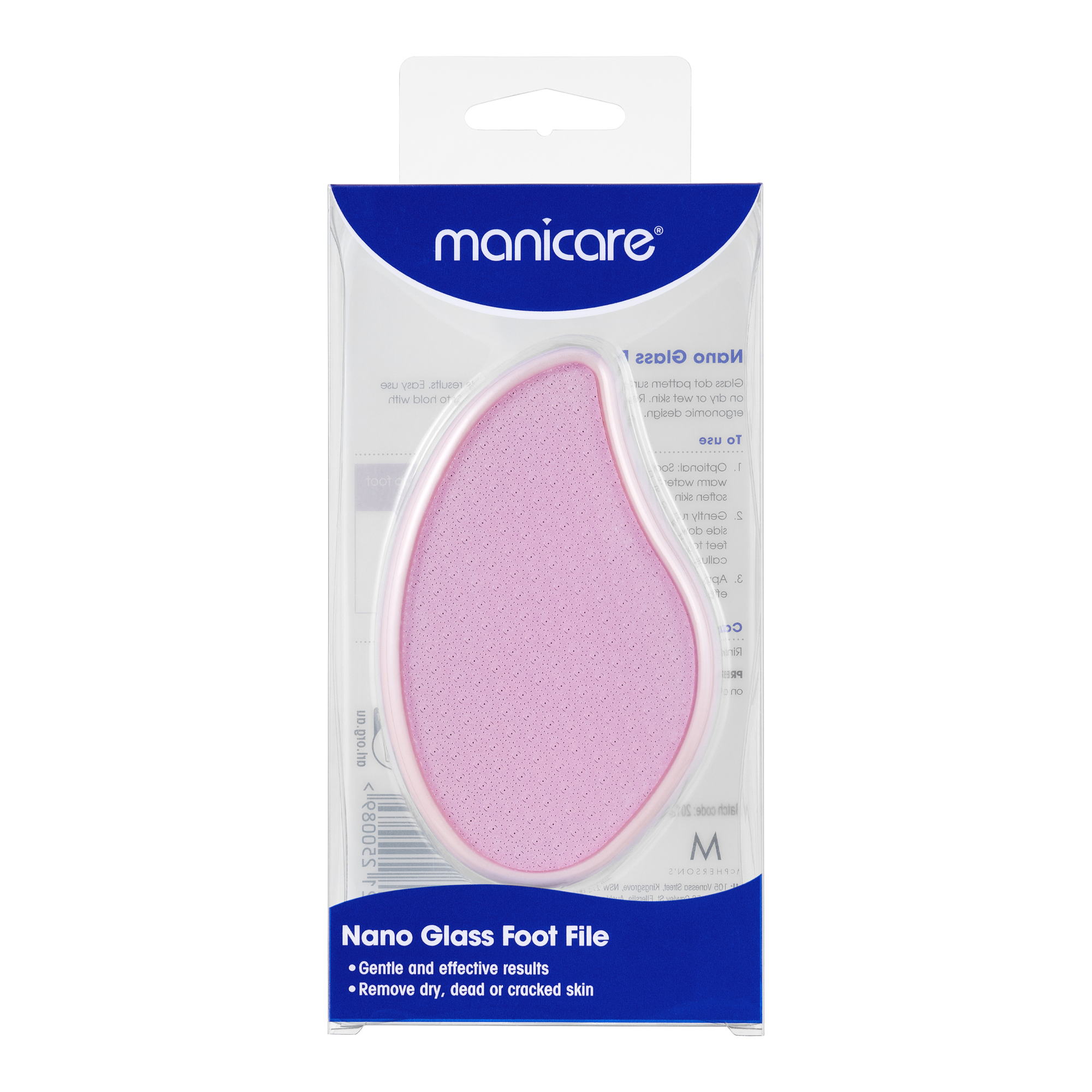 Manicare Nano Glass Foot File