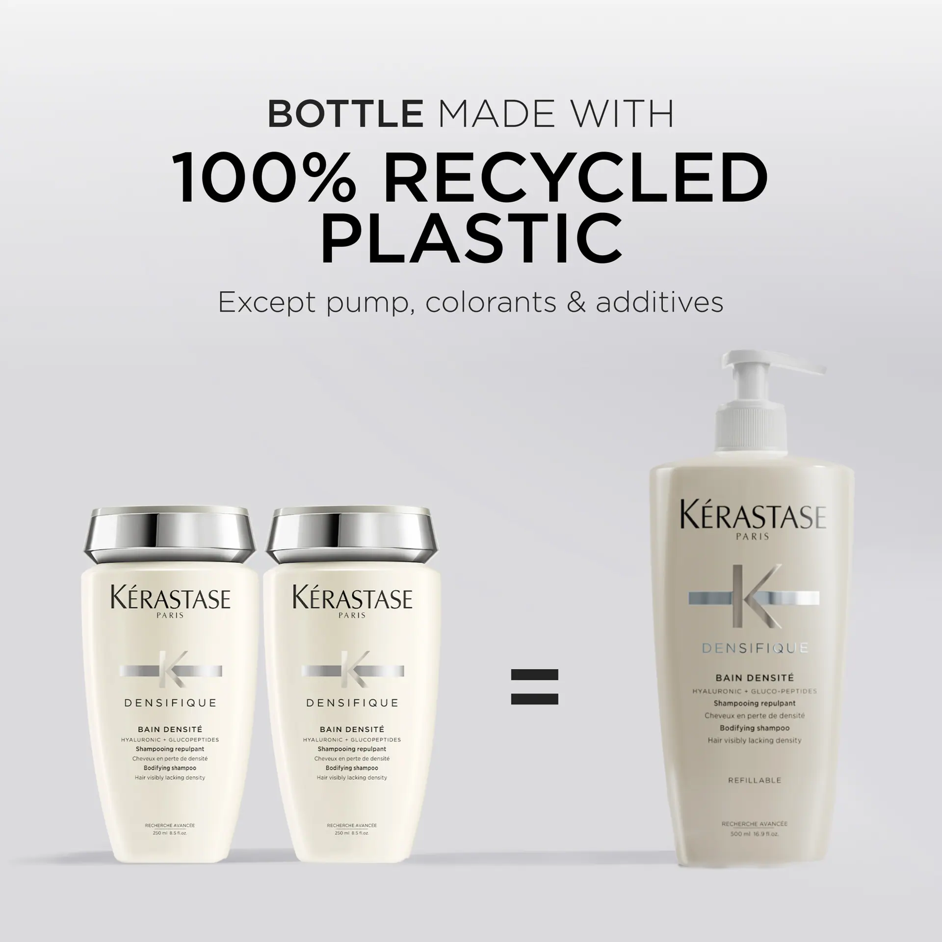 Kérastase Densifique Bain Densité Shampoo For Hair Visibly Lacking Density 500ml