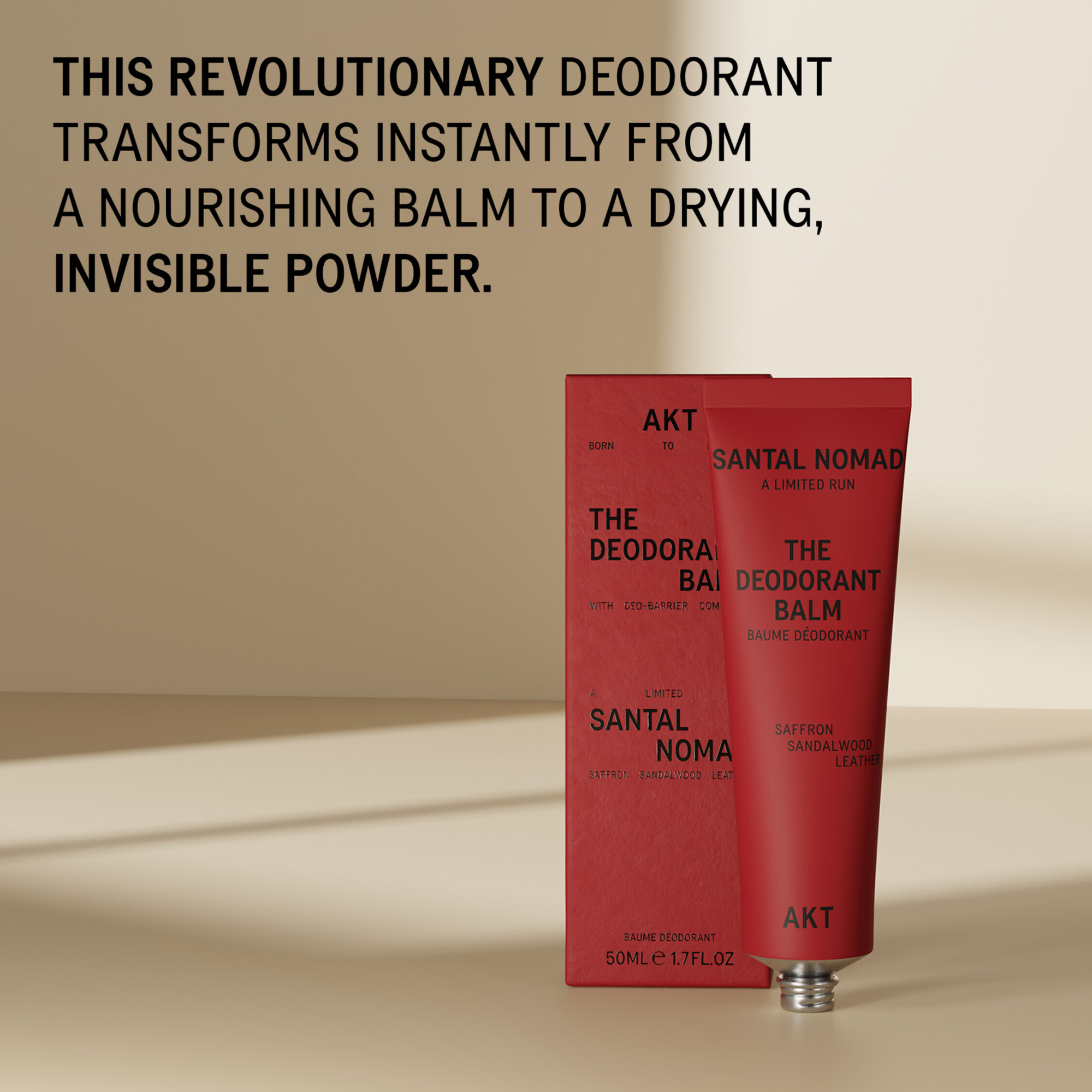 AKT London The Deodorant Balm - Santal Nomad