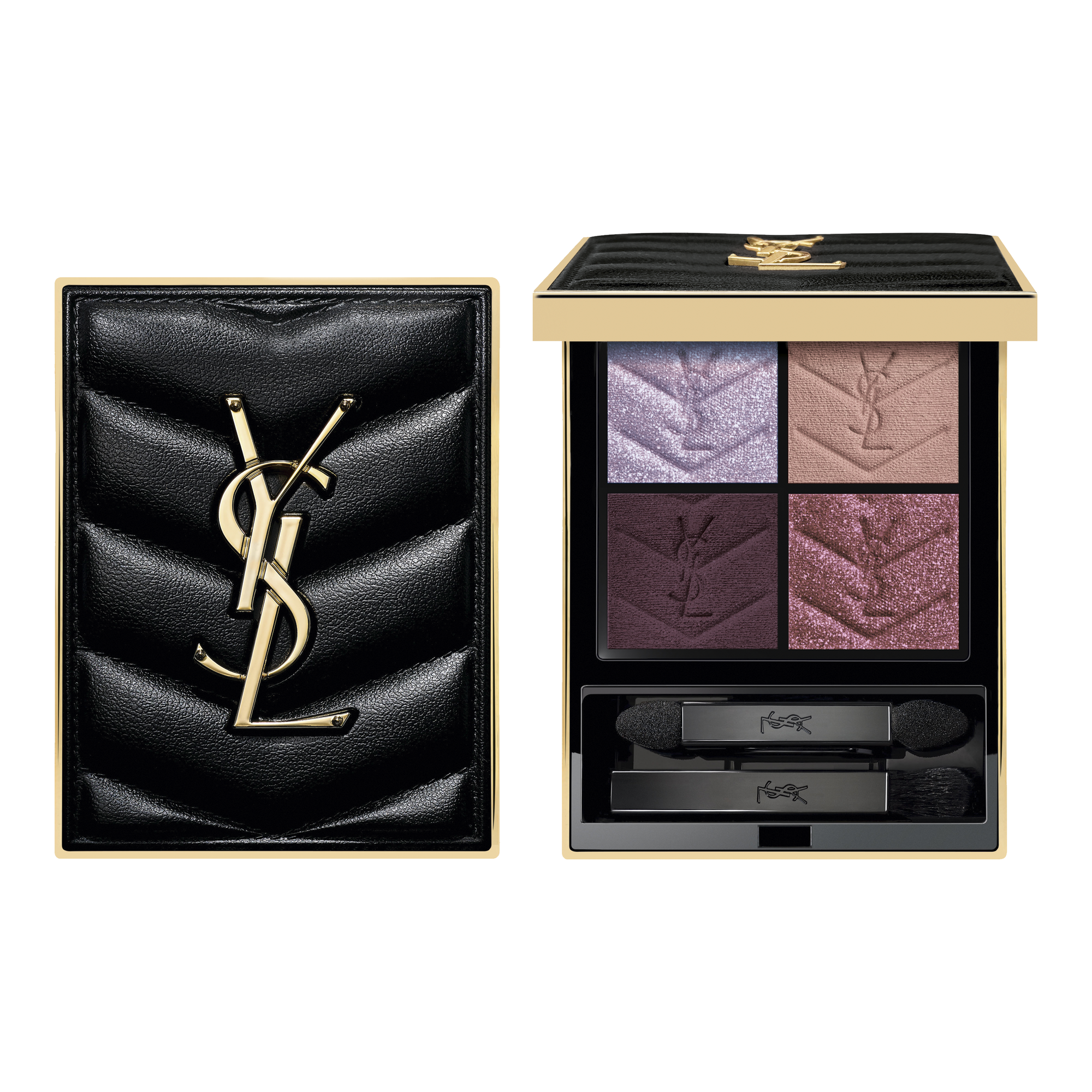 Yves Saint Laurent Couture Mini Clutch 840 Magnetic Purple