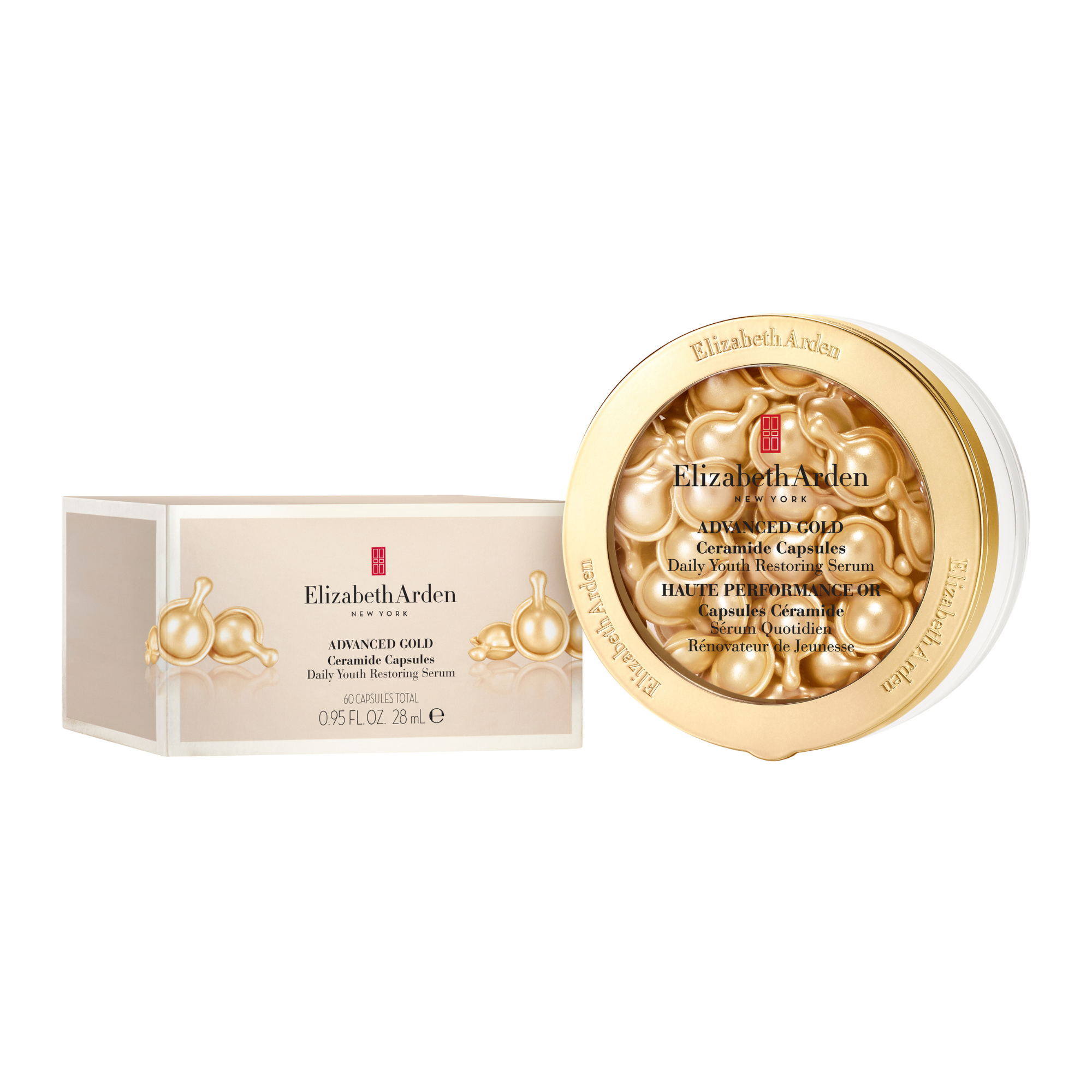 Elizabeth Arden Advanced Gold Ceramide Capsules Daily Youth Restoring Serum 60pc