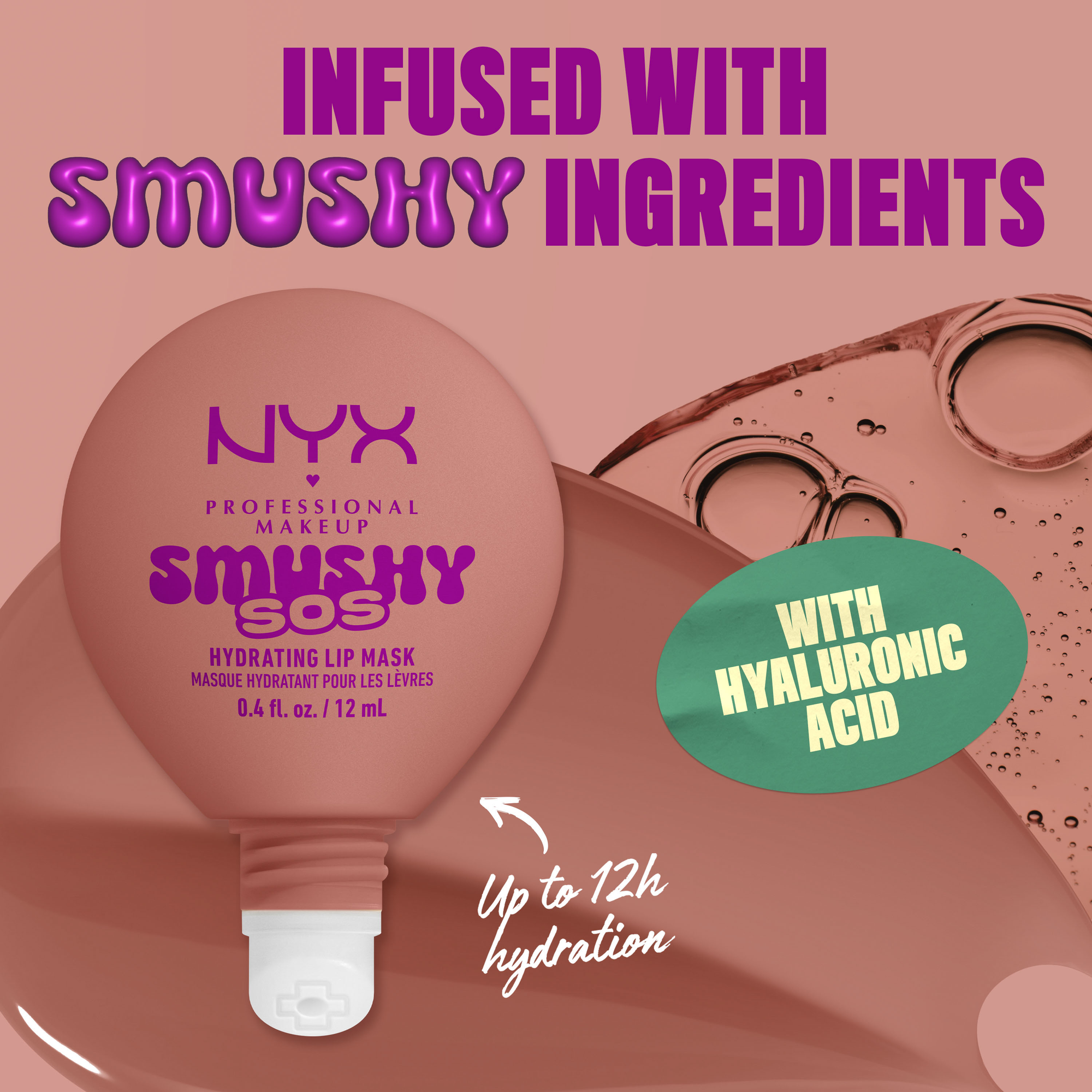 NYX Professional Makeup Smushy SOS Hydrating Tinted Lip Mask