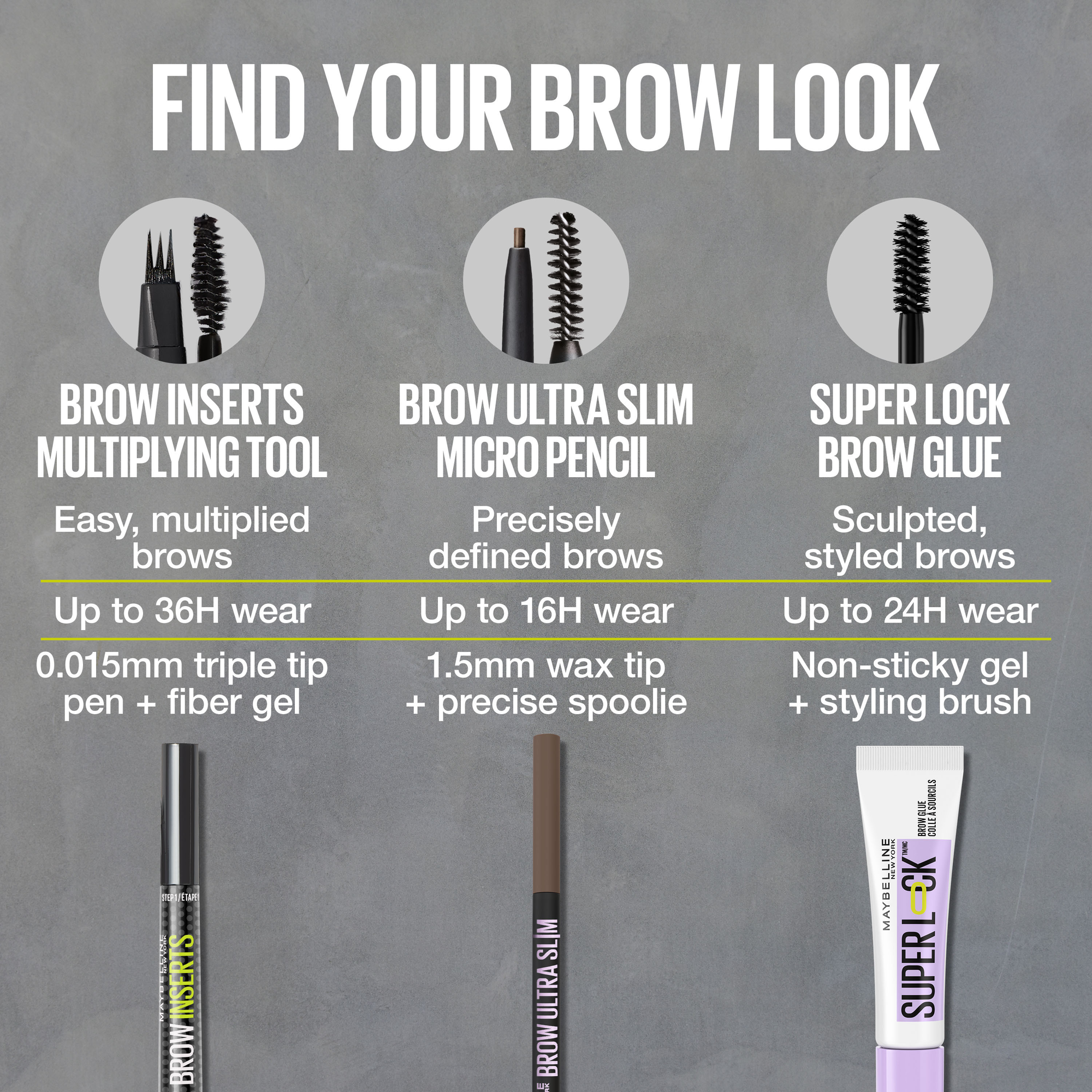 Maybelline Brow Inserts Brow Multiplying Tool