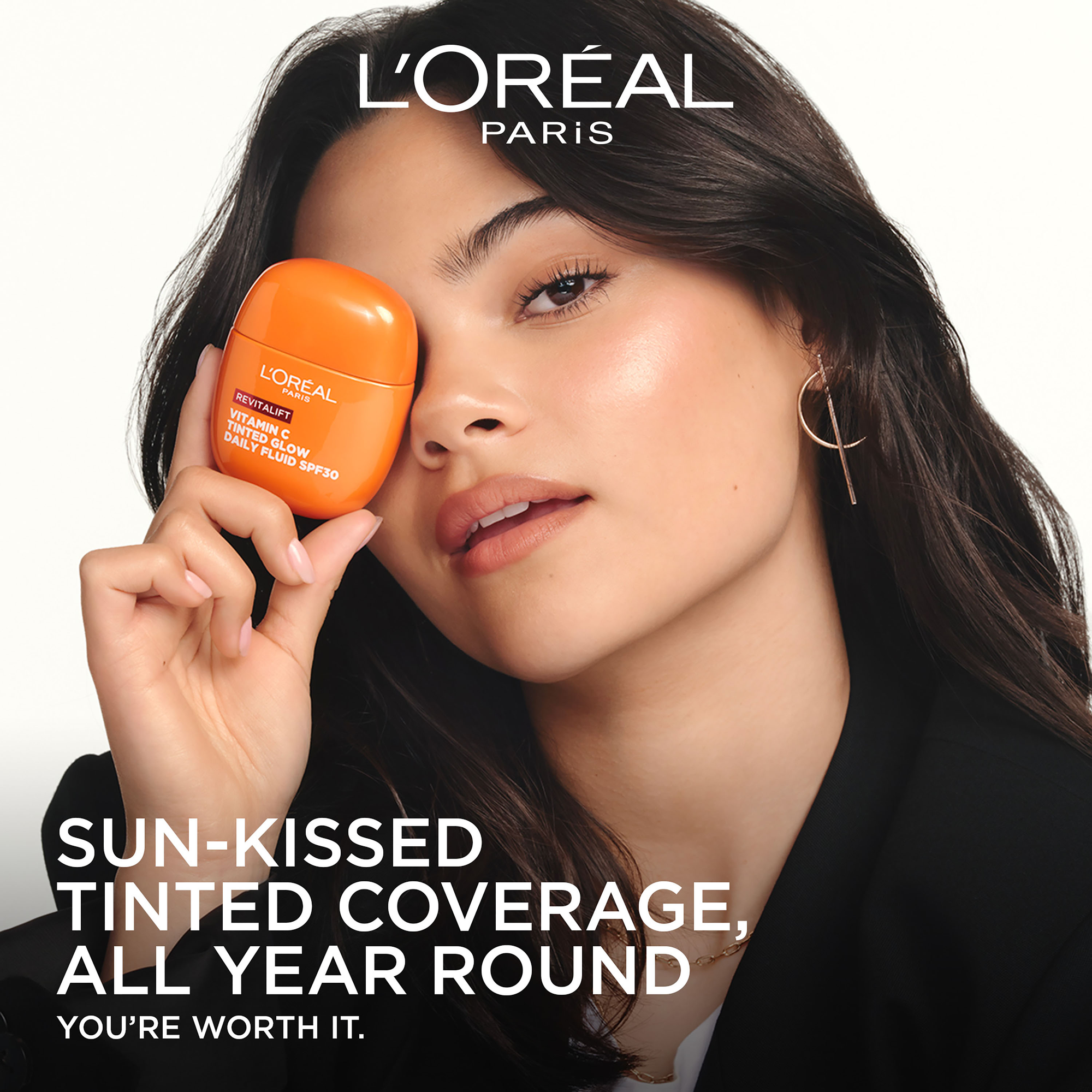 L'Oreal Paris Revitalift Vitamin C Tinted Glow Daily Fluid SPF30