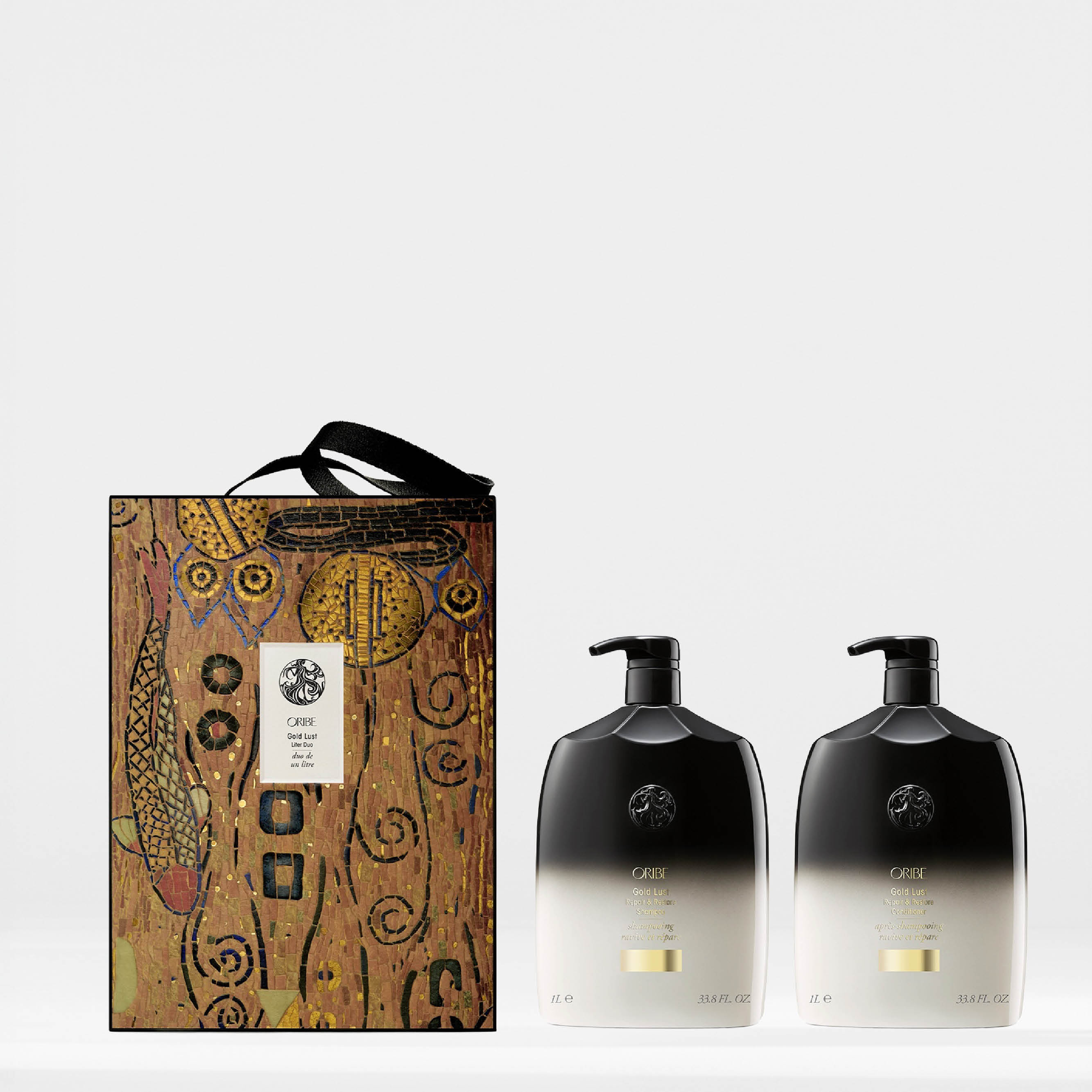 Oribe Gold Lust Litre Set