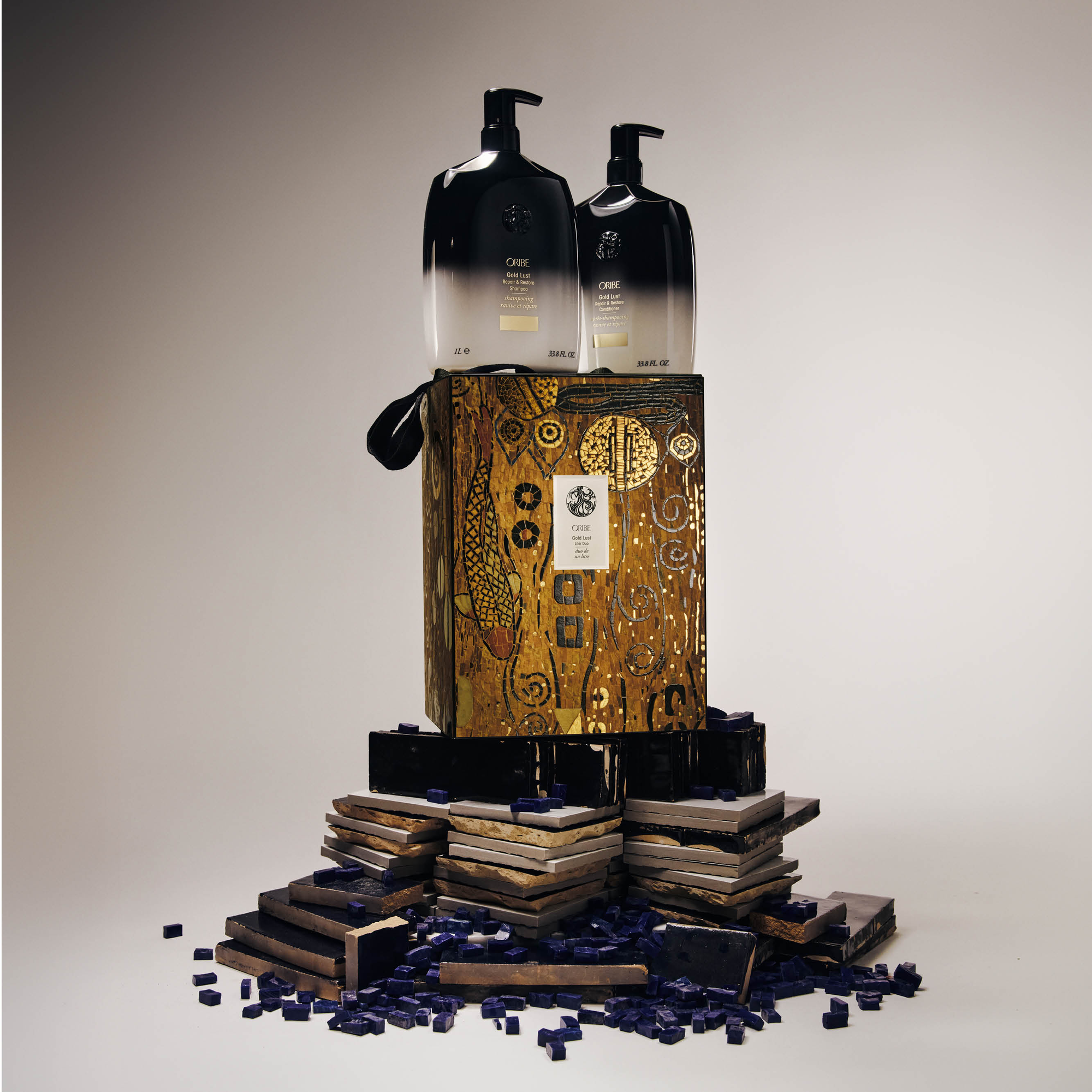 Oribe Gold Lust Litre Set