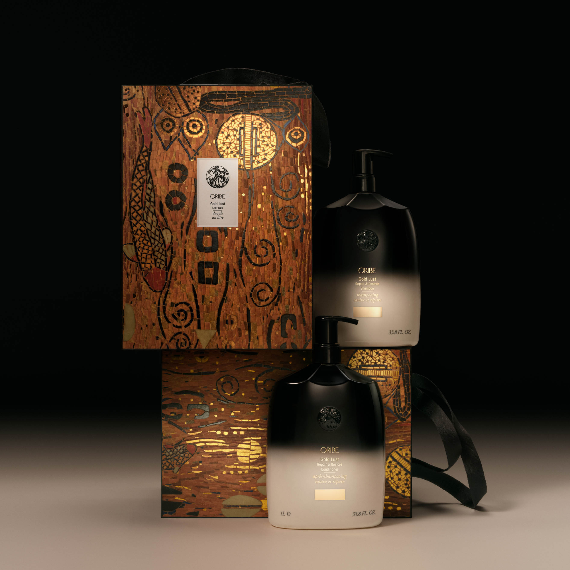 Oribe Gold Lust Litre Set
