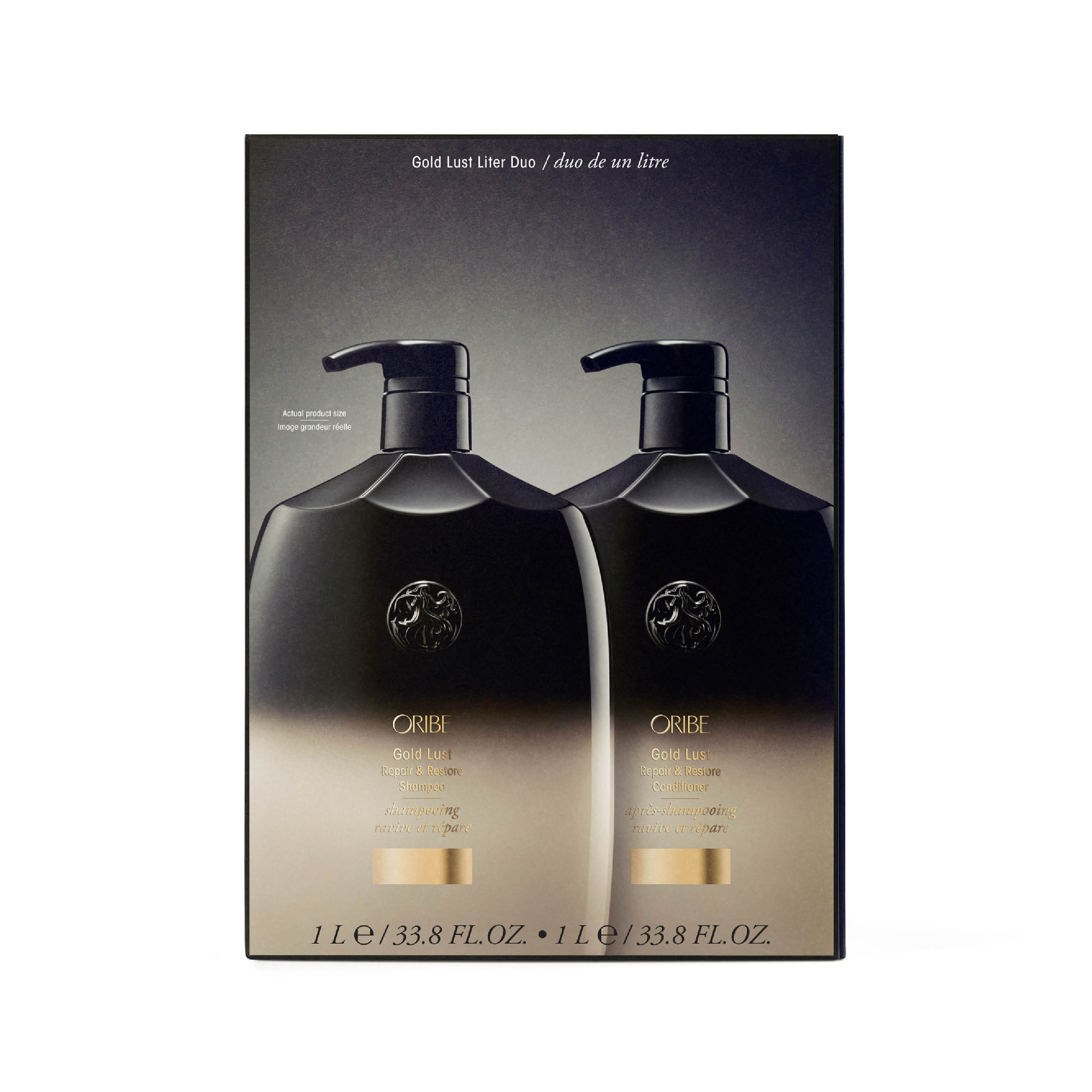 Oribe Gold Lust Litre Set