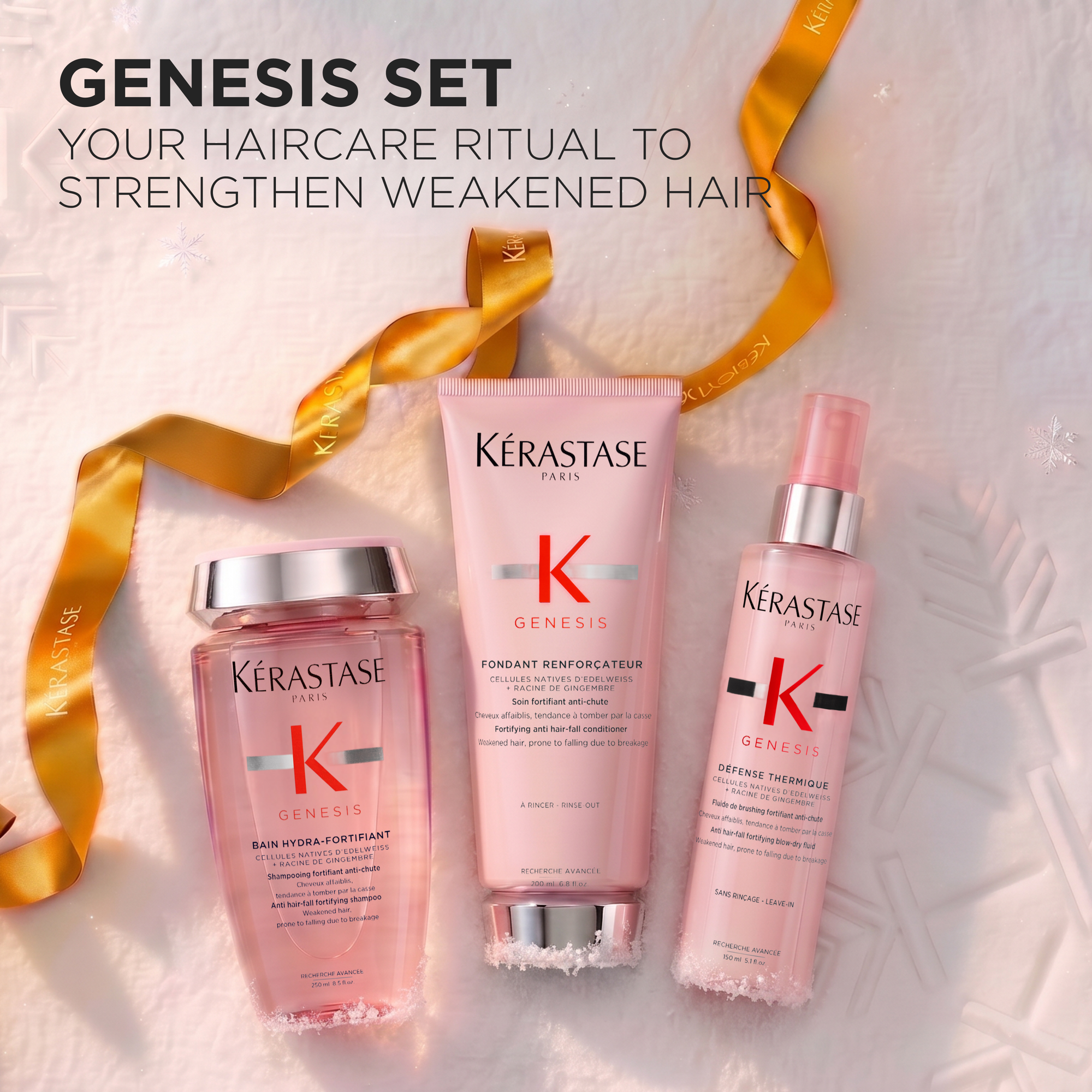Kérastase Genesis Routine to Fortify Weakened Hair