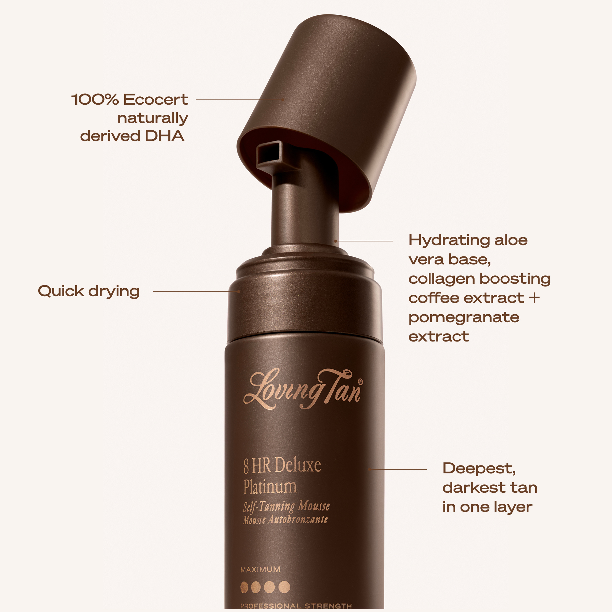 Loving Tan Platinum Mousse 200ml