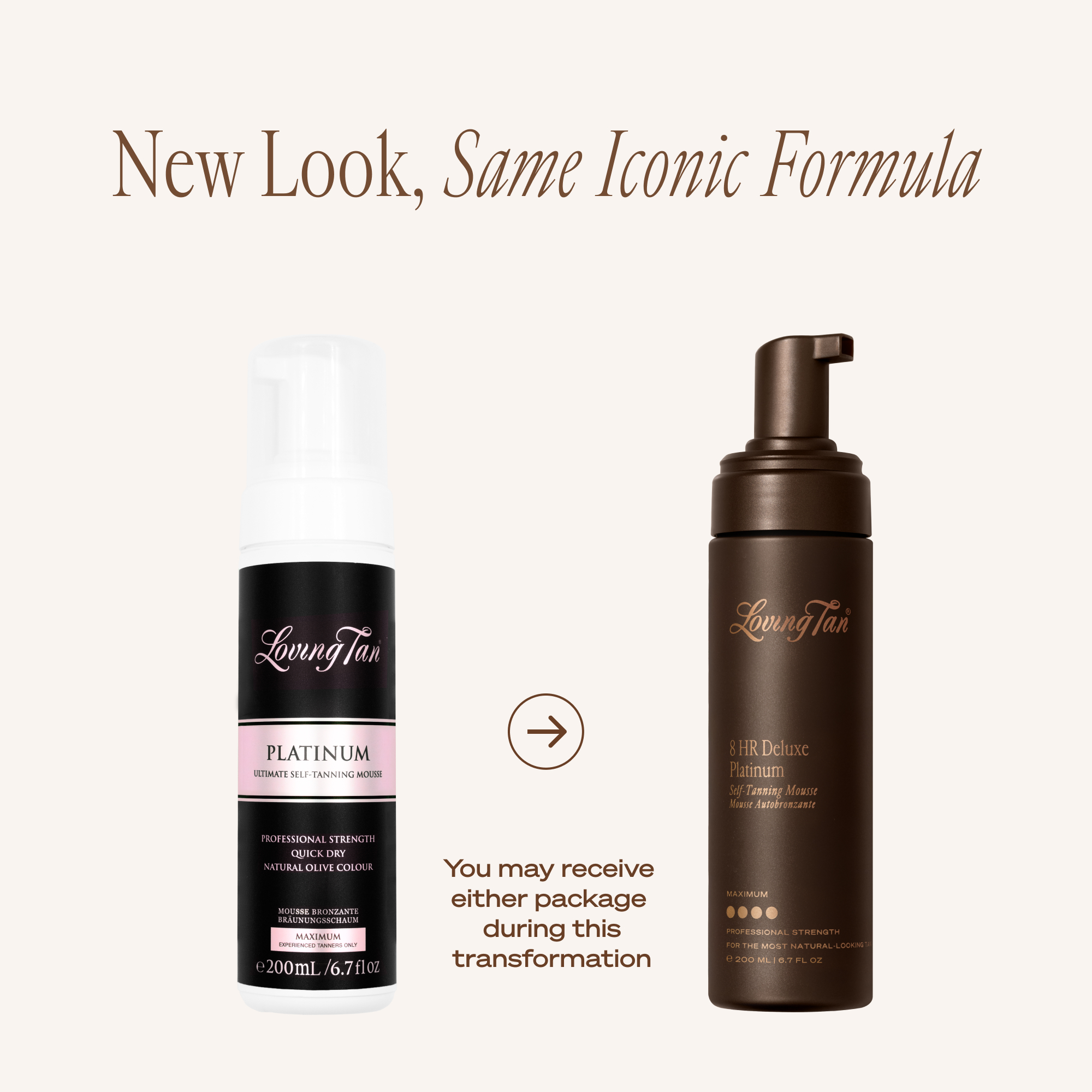 Loving Tan Platinum Mousse 200ml