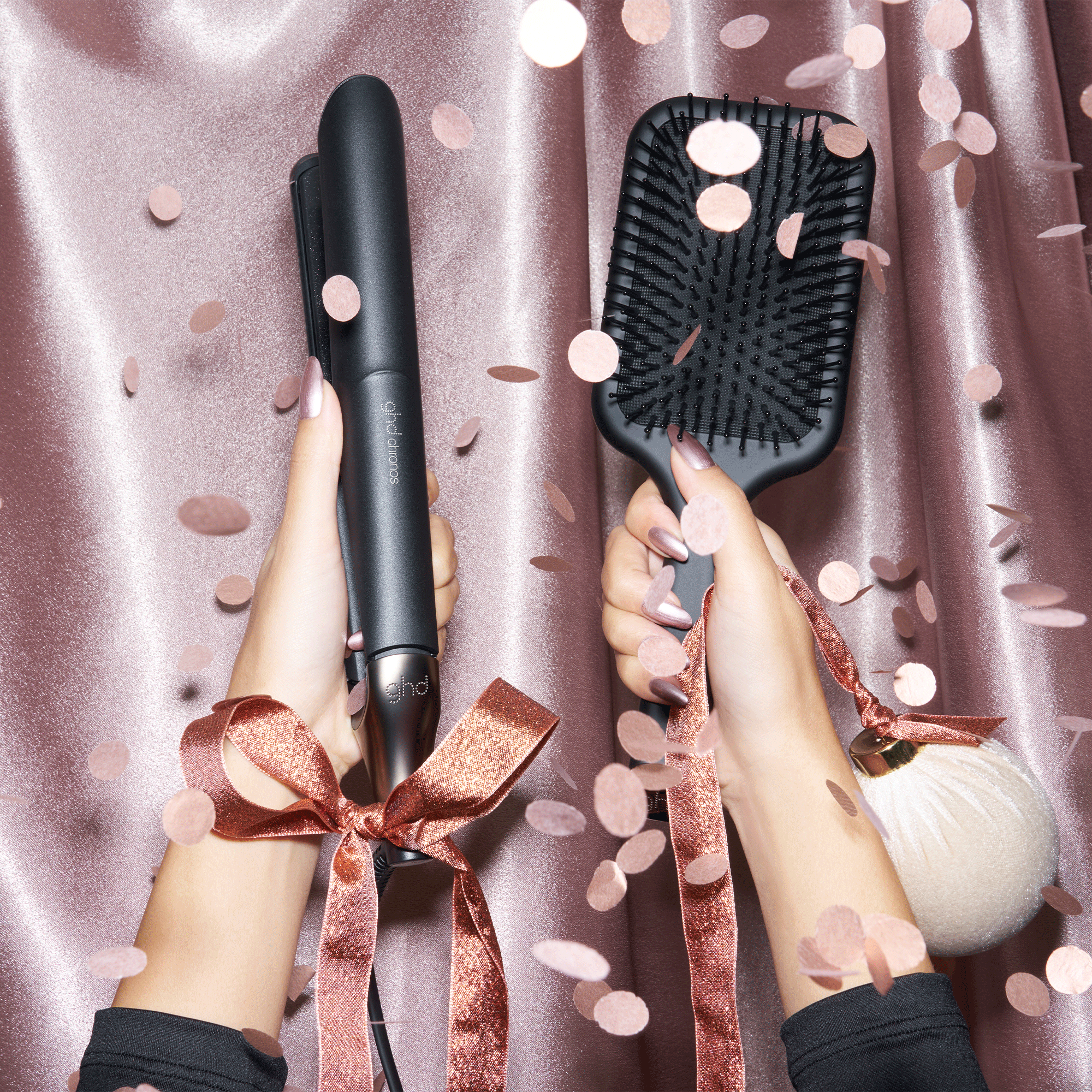 GHD Chronos Hair Straightener Gift Set