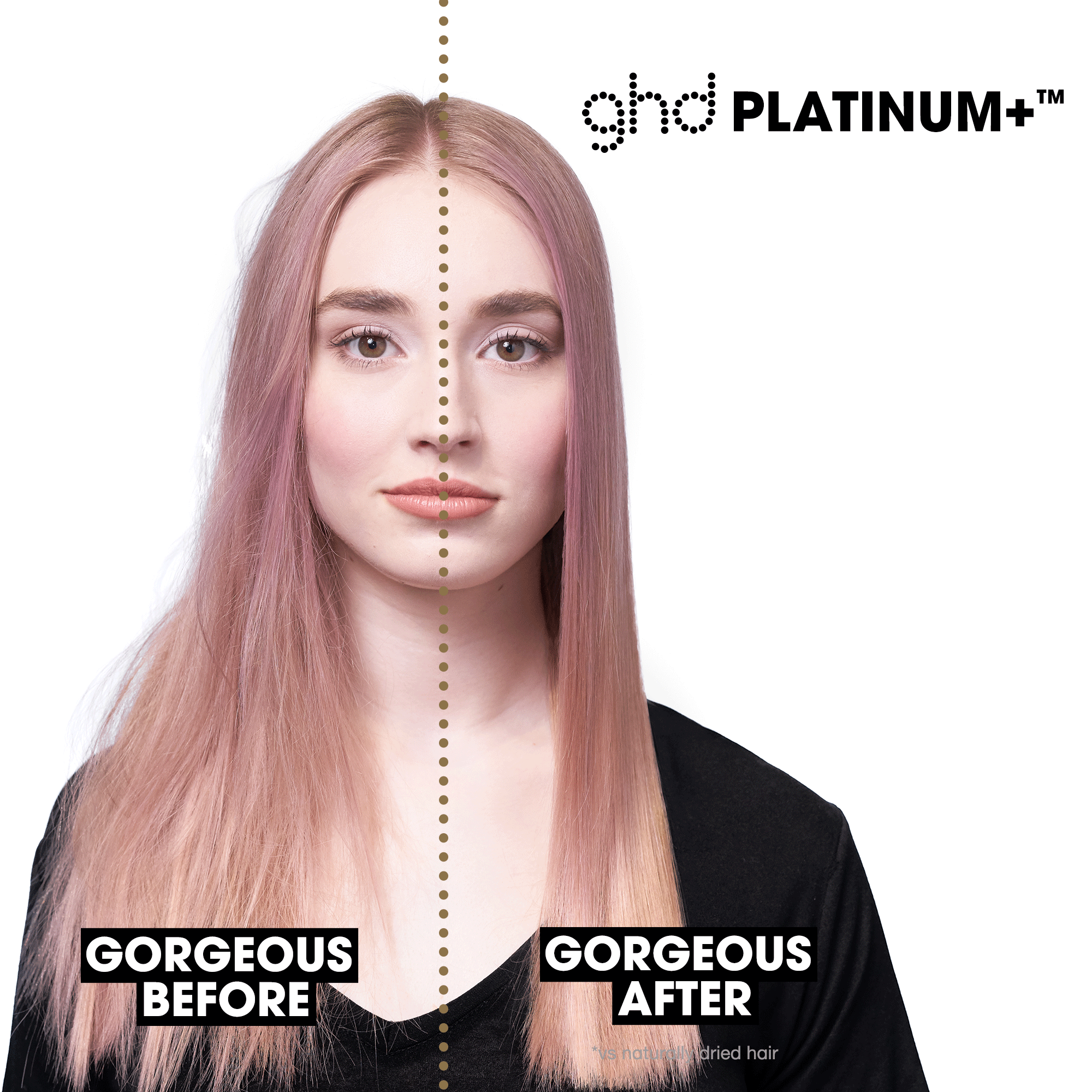GHD Platinum+ Hair Straightener Gift Set