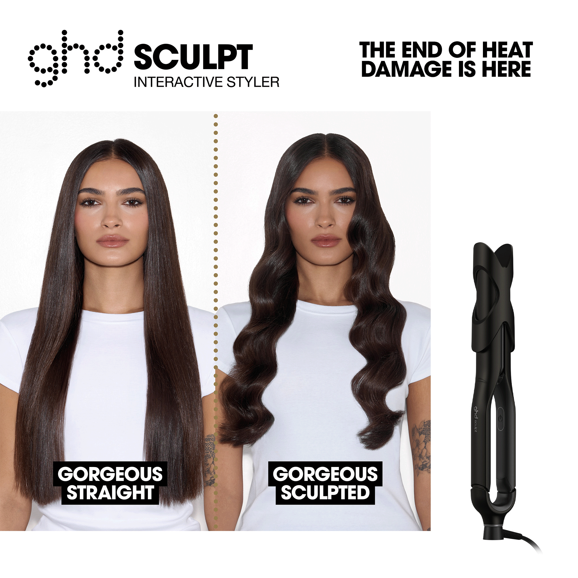GHD Sculpt Hair Straightener Gift Set
