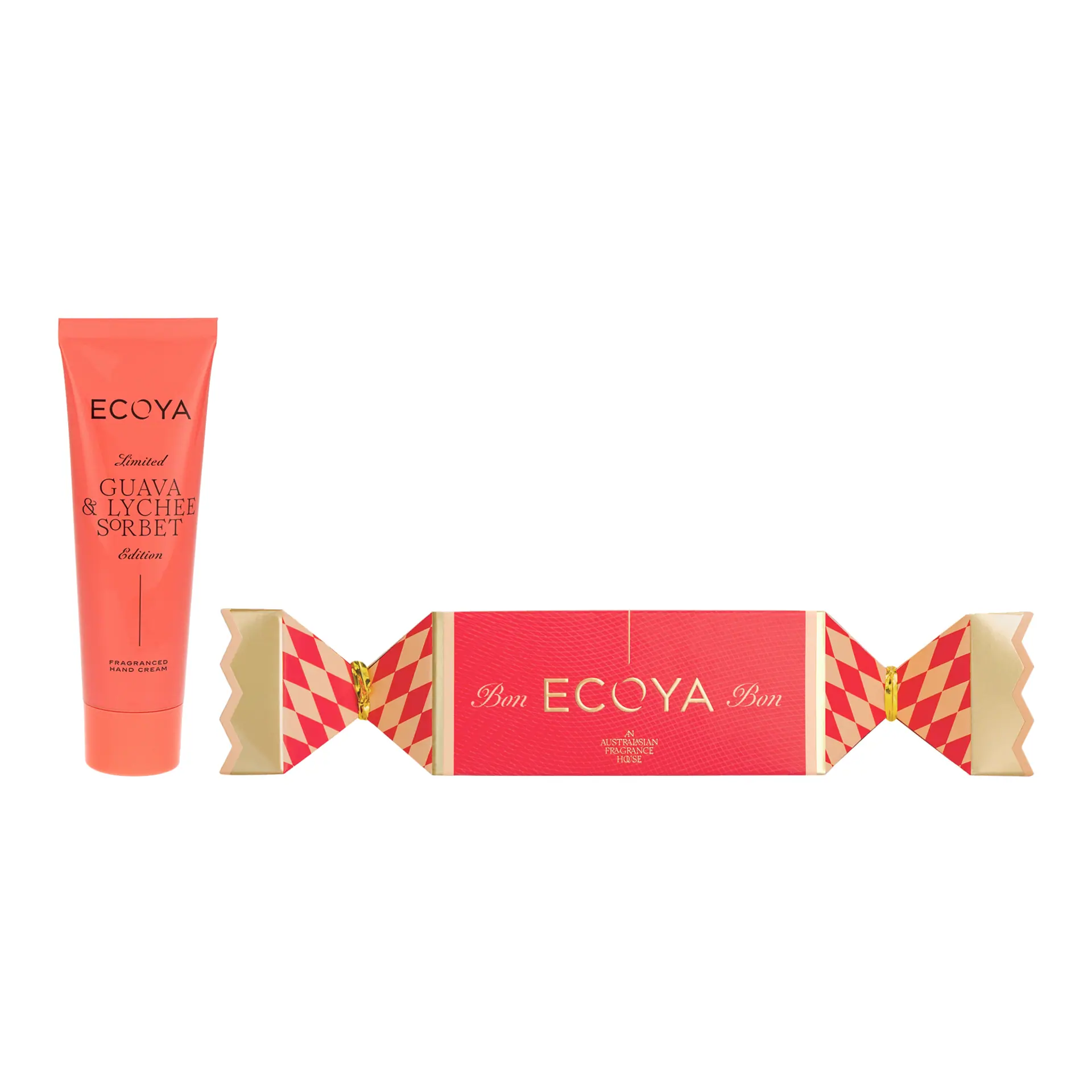 ECOYA Guava & Lychee Sorbet Hand Repair Bonbon 40ml