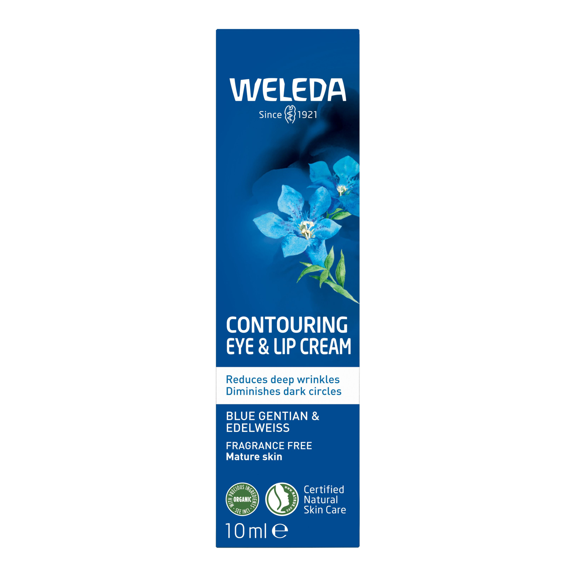 Weleda Contouring Eye & Lip Cream - Blue Gentian & Edelweiss 10ml