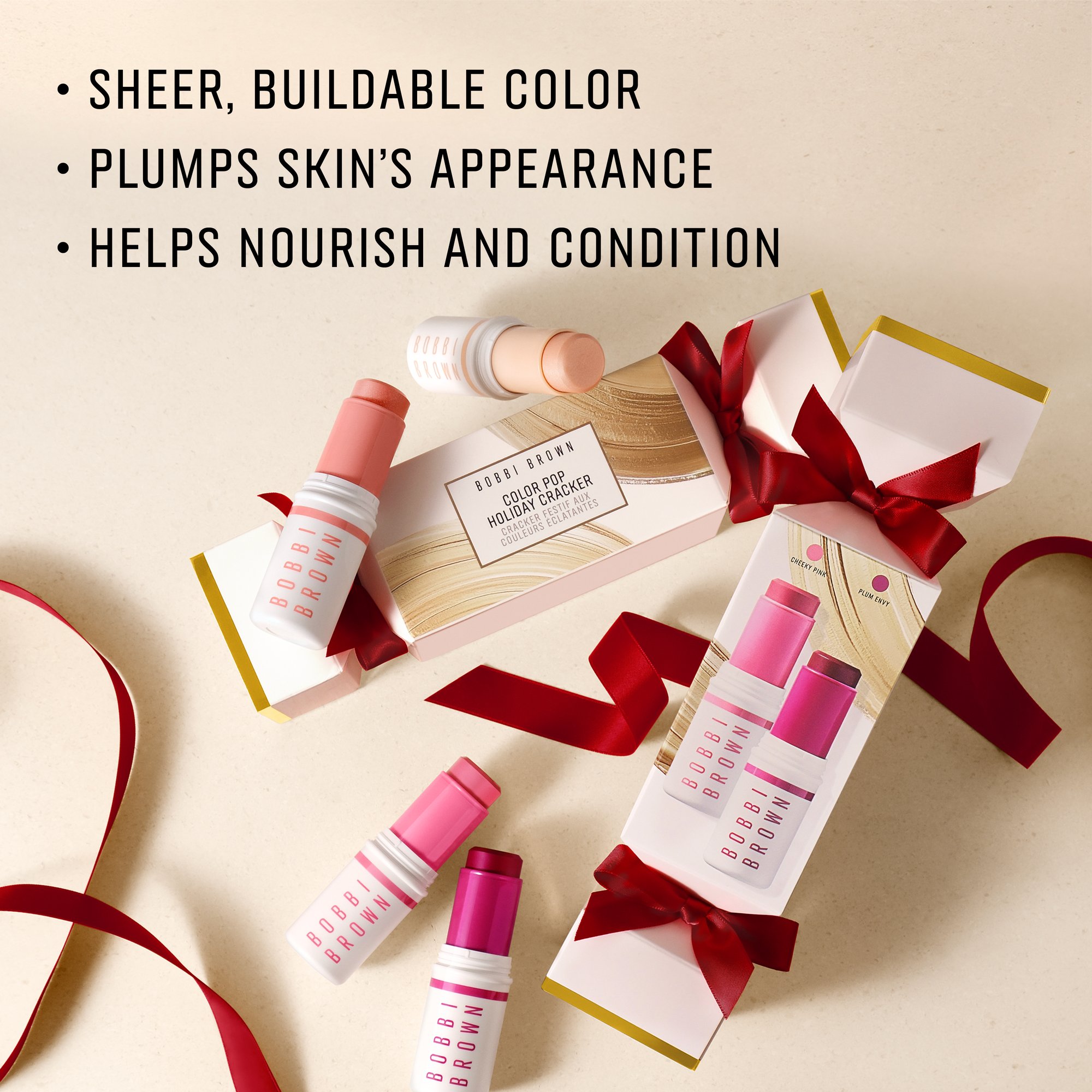 Bobbi Brown Holiday Gift Sets Color Pop Holiday Blush Stick Duo