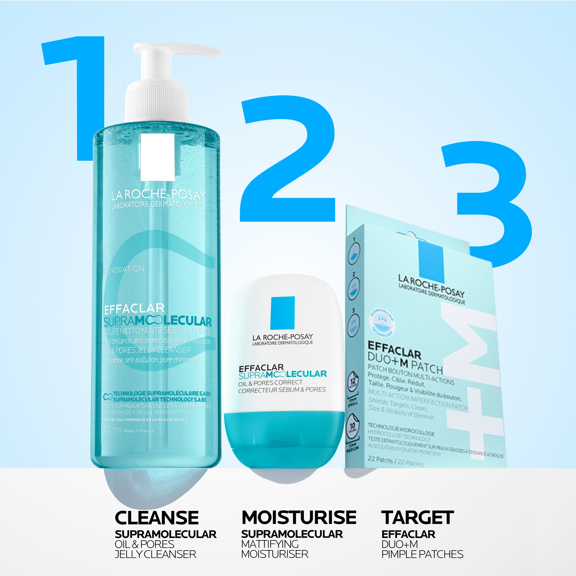 La Roche-Posay Effaclar Supra Cleanser 400ml