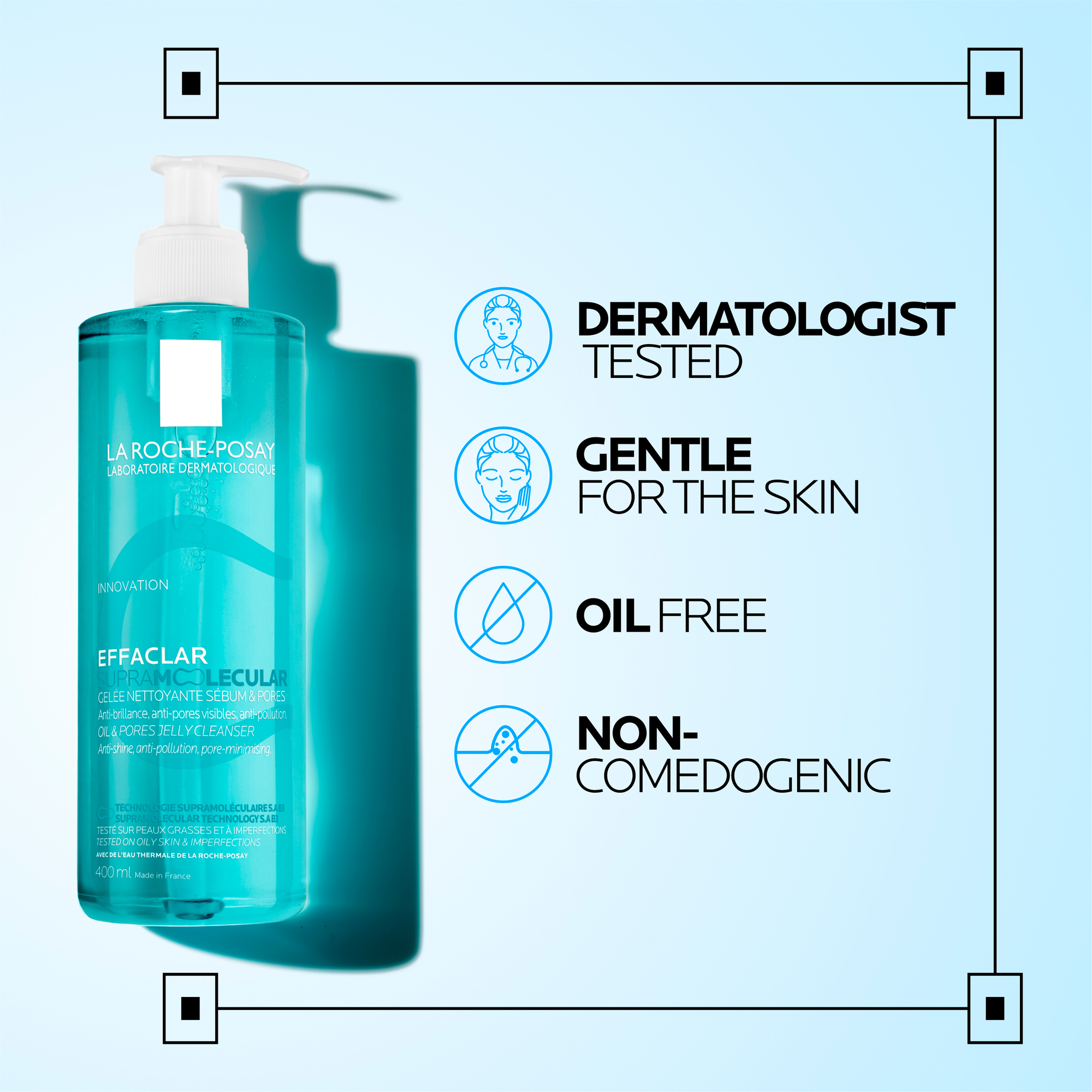 La Roche-Posay Effaclar Supra Cleanser 400ml