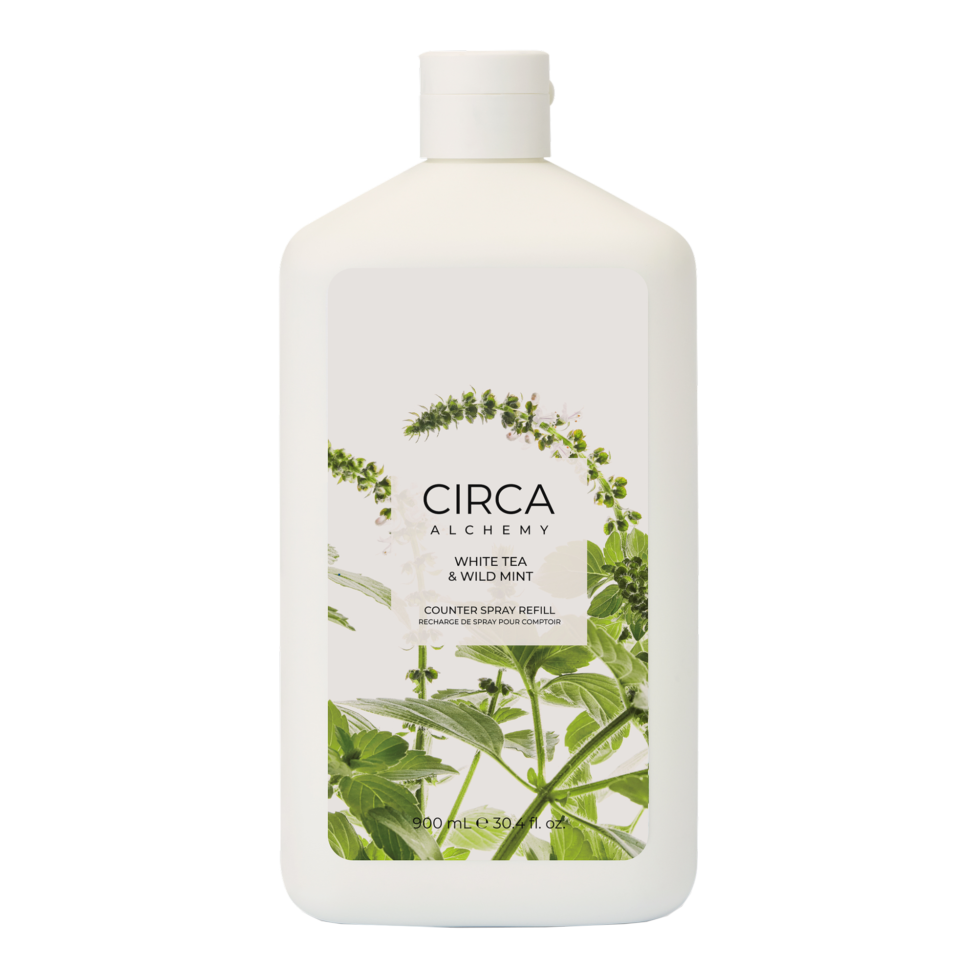 CIRCA 900ml Counter Spray Refill - Alchemy - WHITE TEA & WILD MINT